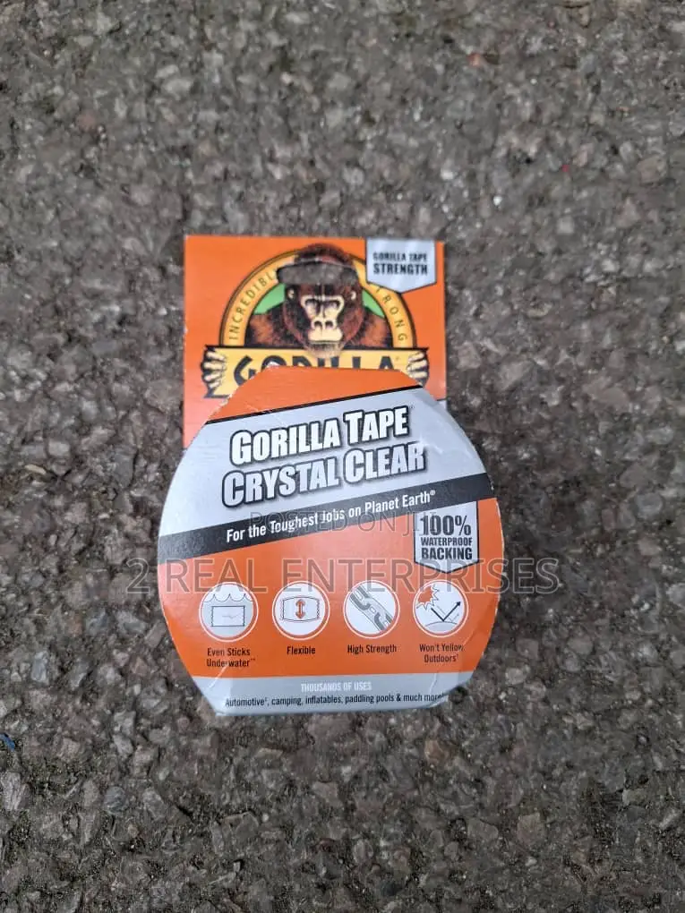 Gorilla Crystal Clear Tape 8.2m X 48mm