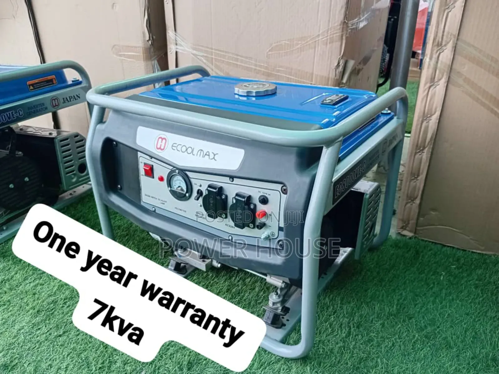 Switch Mode Ecool Max 7kva 8000watt Petrol Genset Pull Start