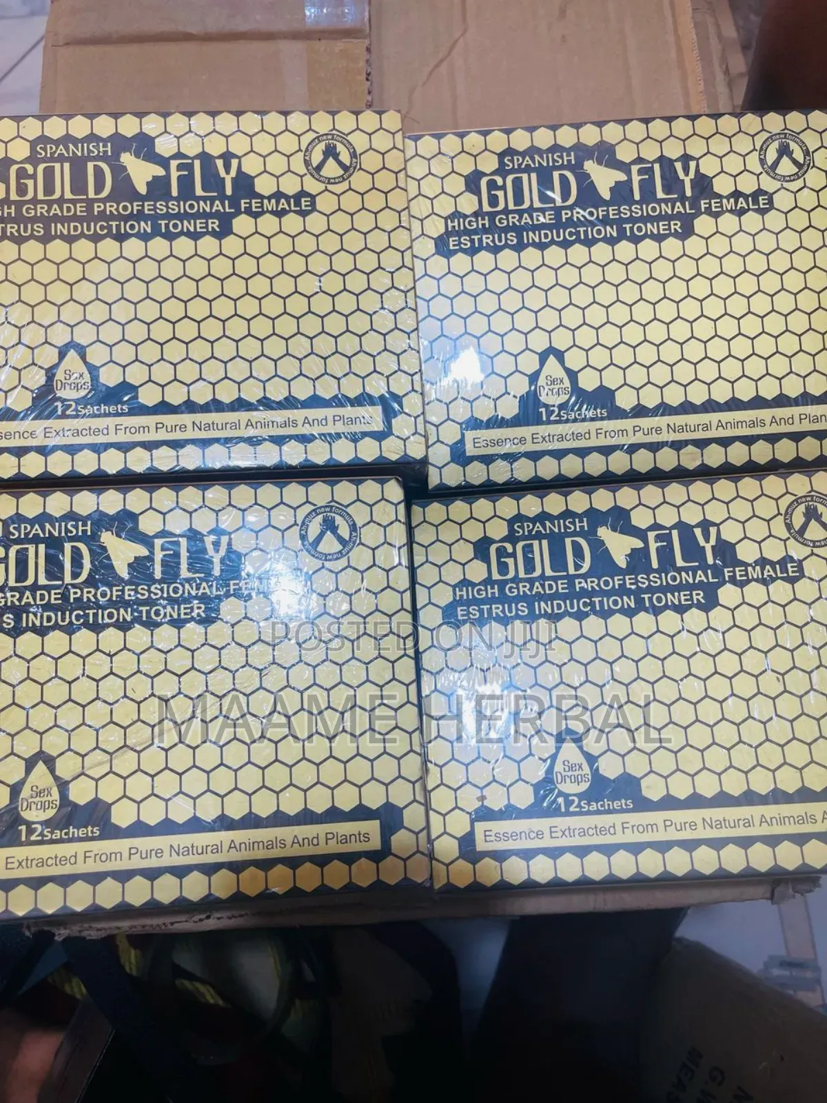 Gold Fly Honey (30gh Per Sachet) Single Available Only Ksi