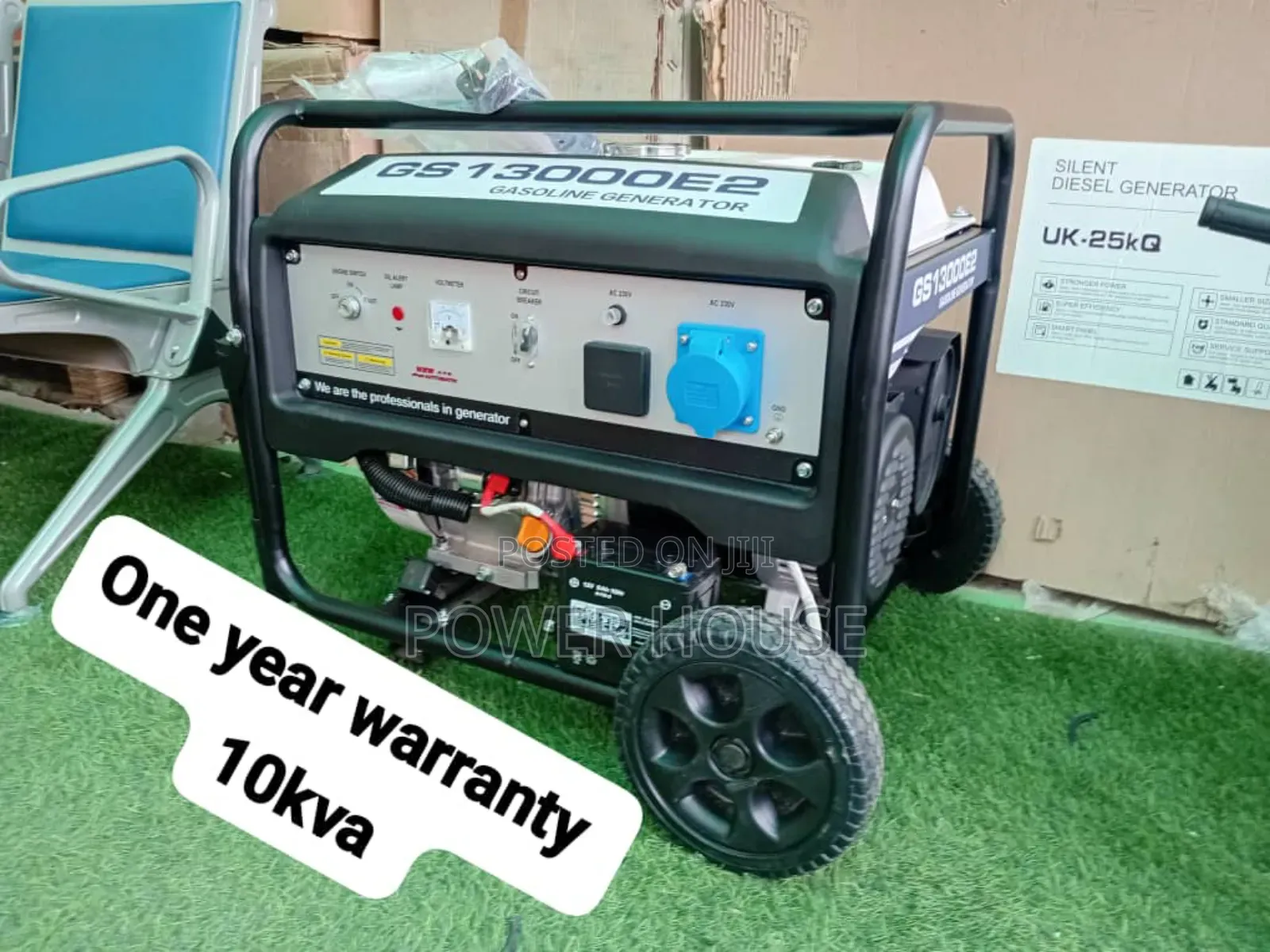 Key Start 10kva Uk-D Gasoline Genset 10kva Key Start Uk Made