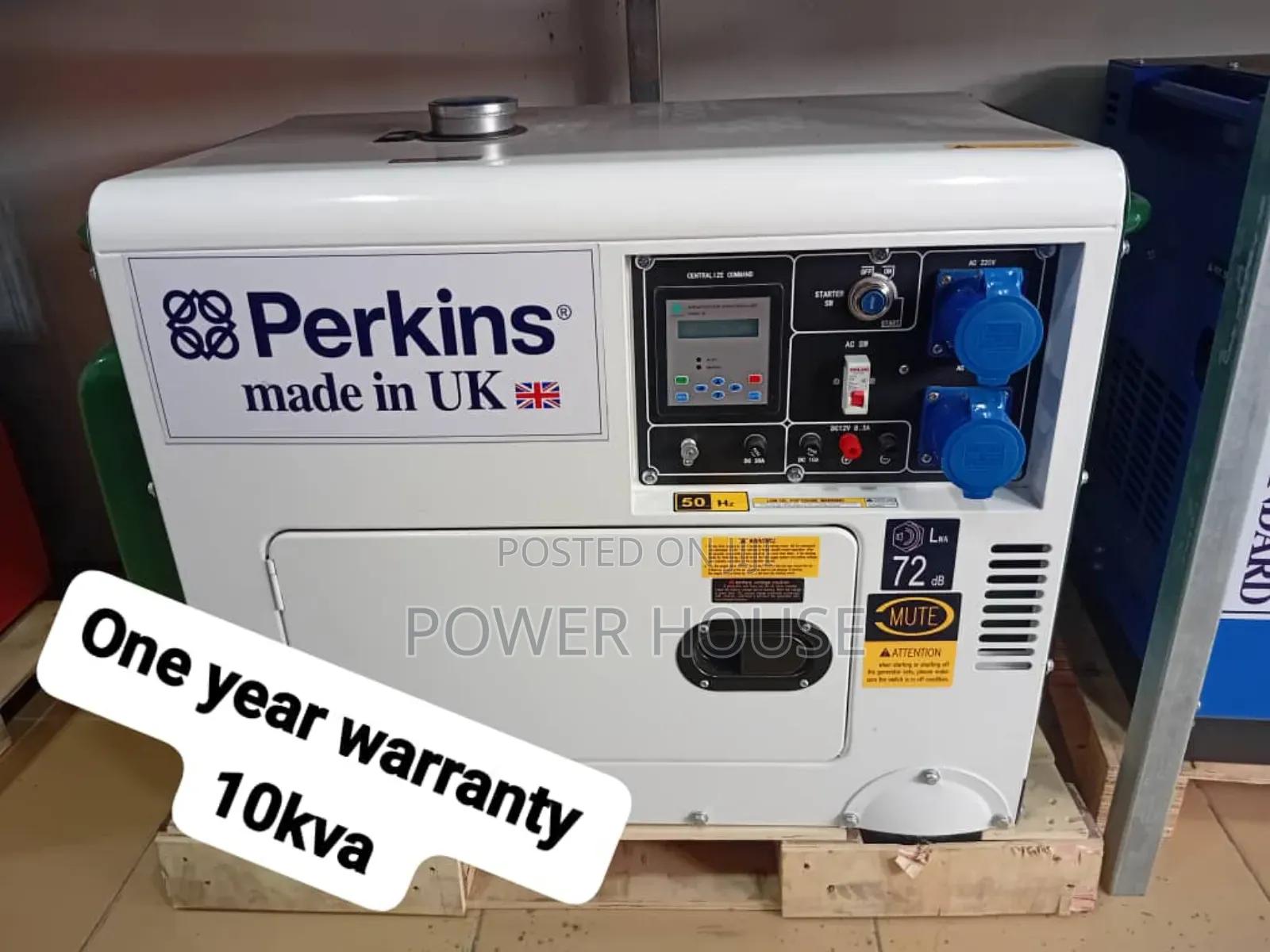 Key Start 15kva Perkins Diesel Genset 14kva Key Start Diesel