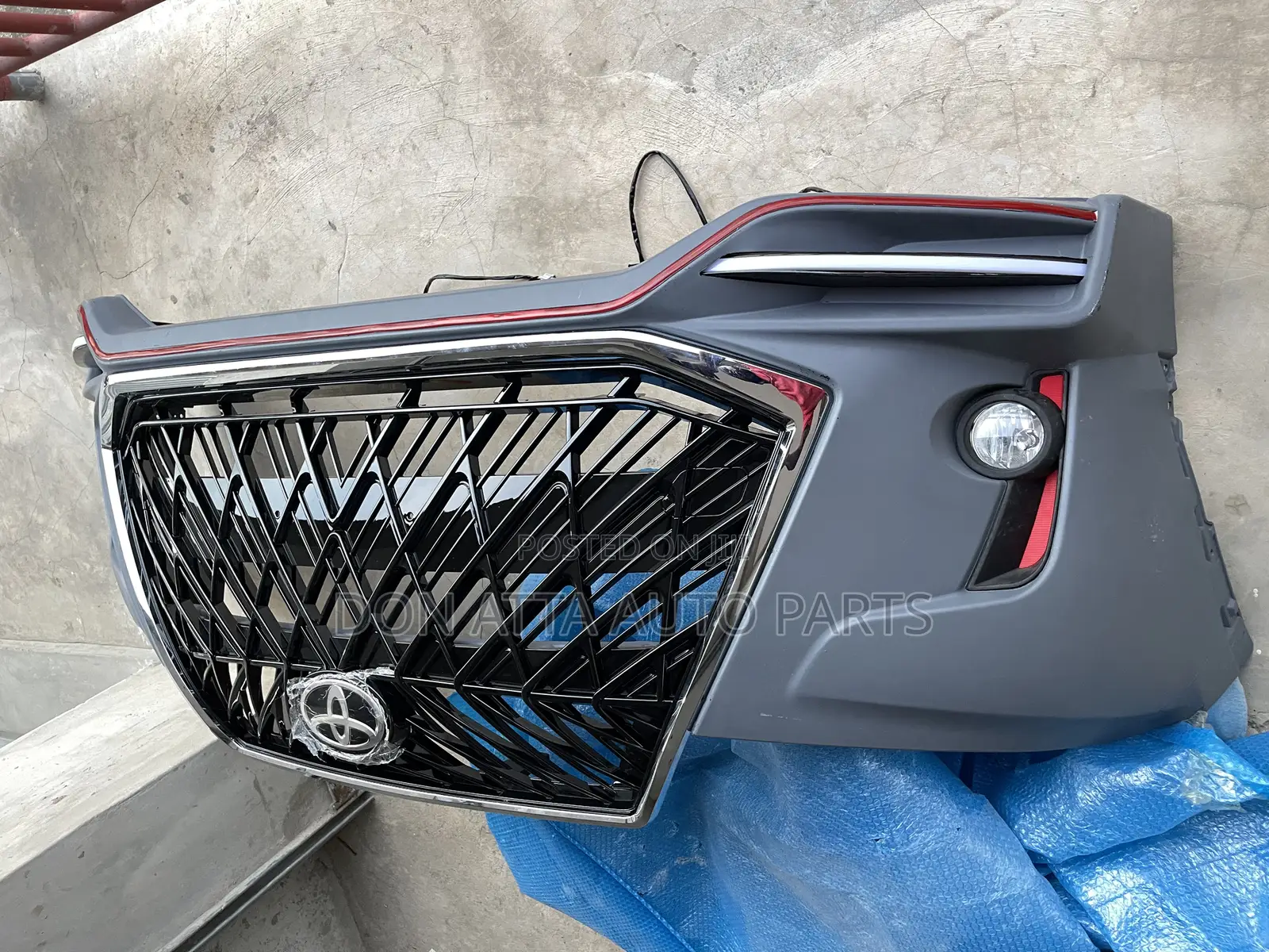 Toyota Highlander 2014-2018 Lexus Bumper