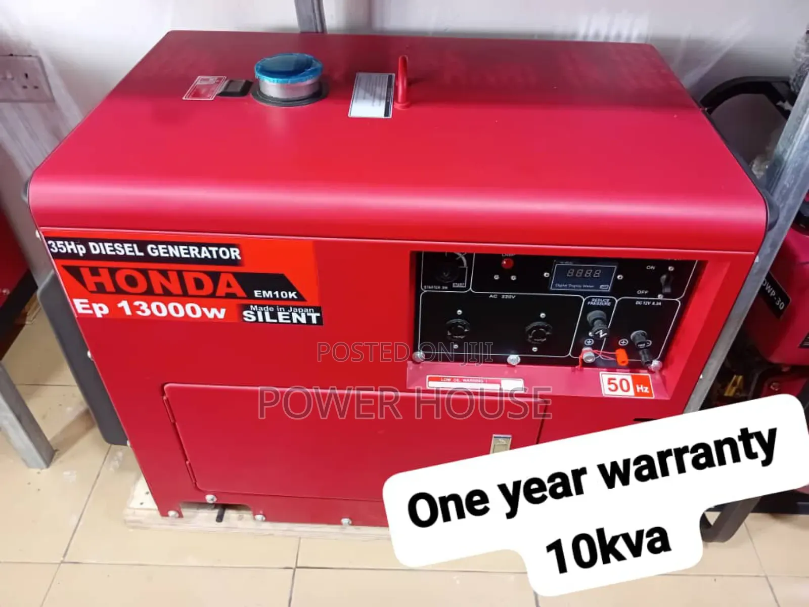 Full Potential 10kva Honda Diesel Genset Keystart 10kva 13kw