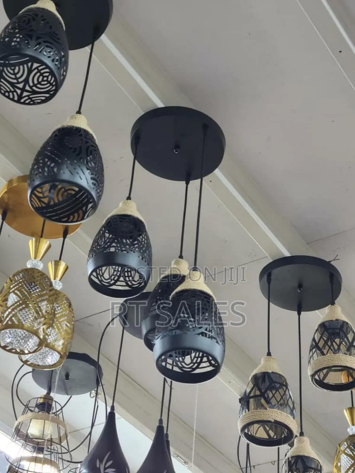E27 Ceiling 3 in 1 Pendant Light.