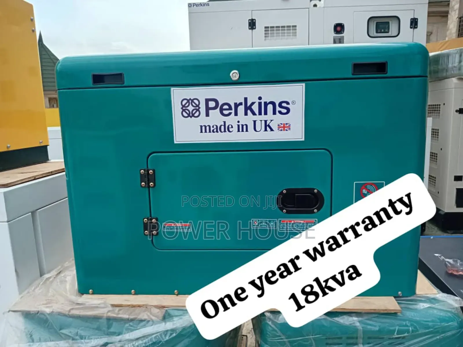 Efficacious 22kva Perkins 15kw Silent Diesel Genset Uk Made