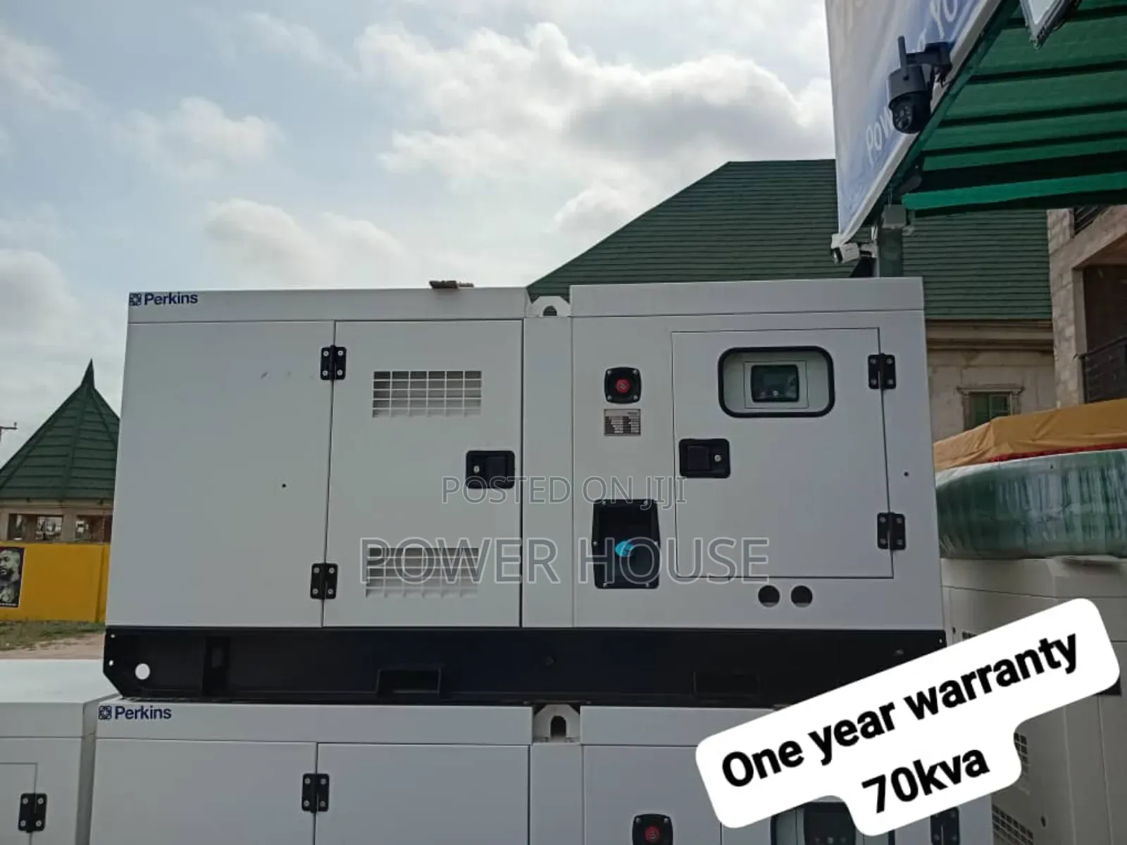 Efficacious 60kva Perkins 70kw Silent Diesel Genset Uk Made