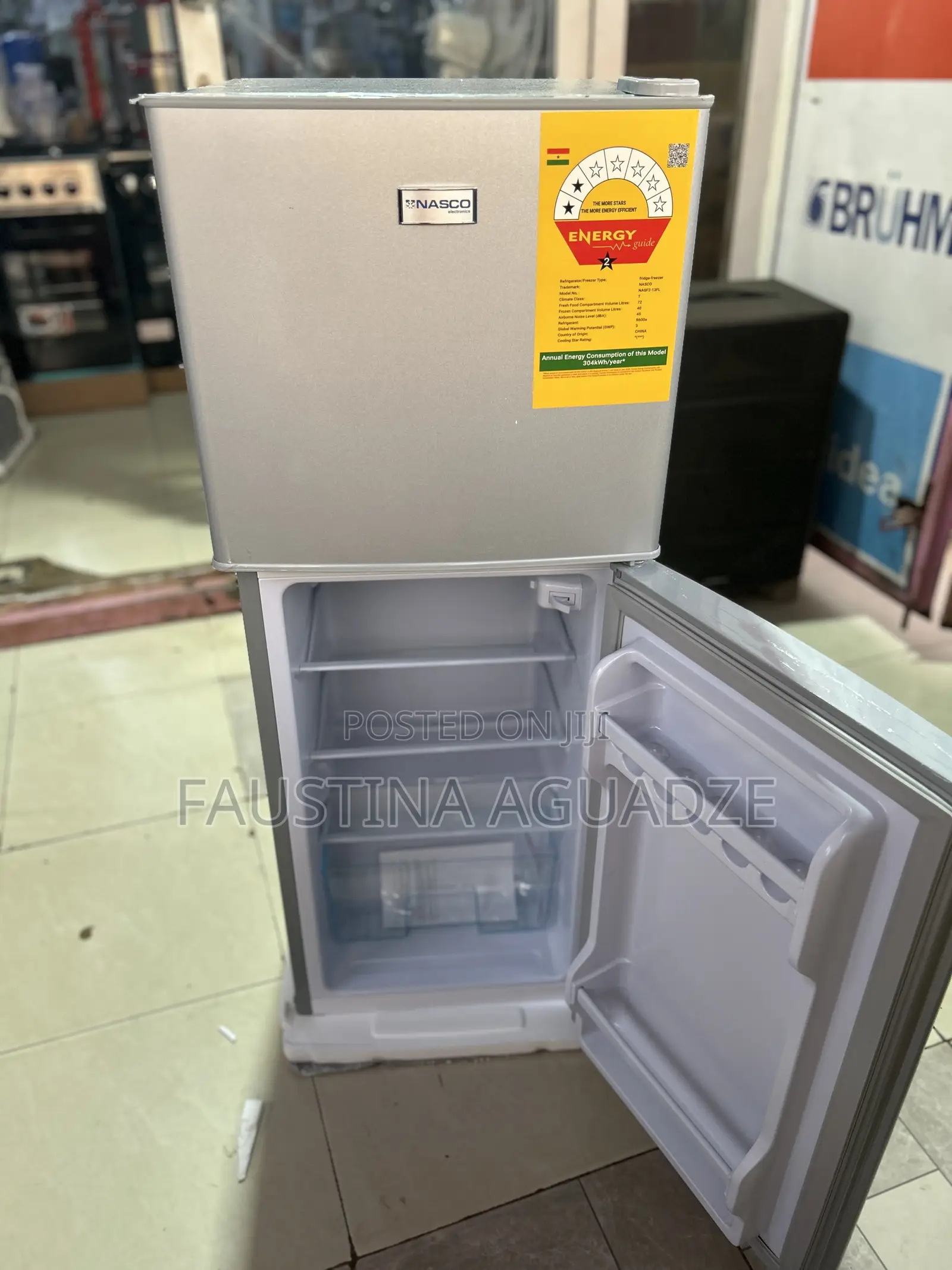 Nasco Fridge- Nas F2-13fl