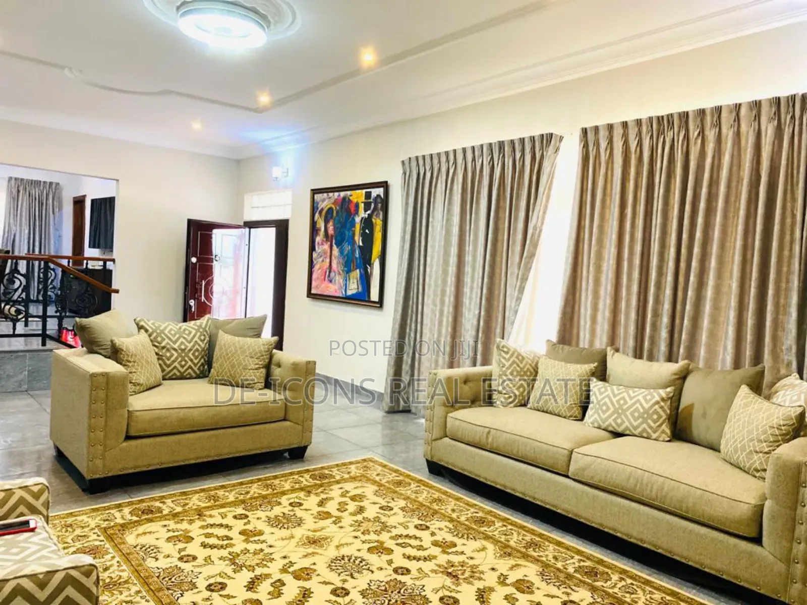 Furnished 4bdrm Duplex in De-Icons Real Estate, A&C Mall Area for sale