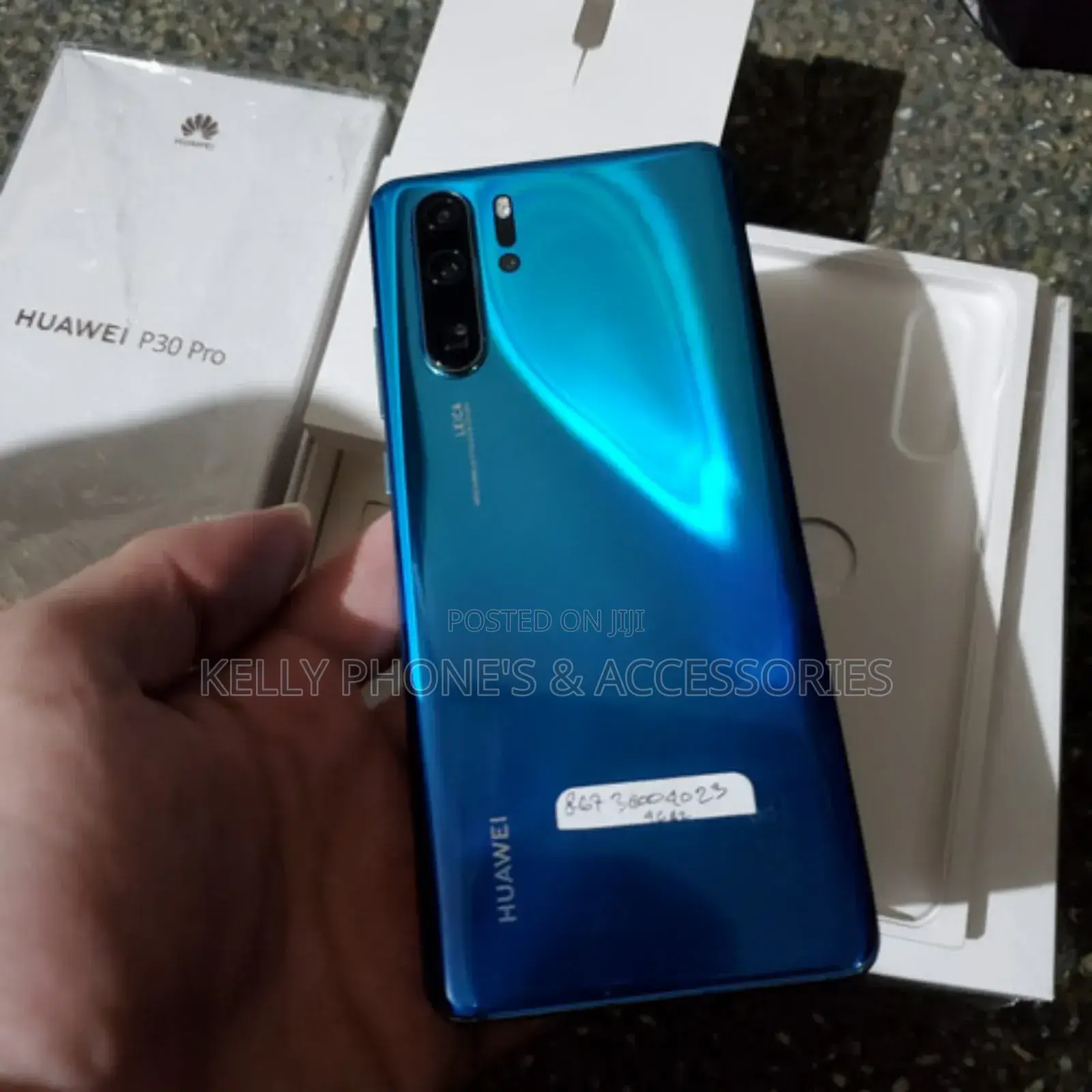 New Huawei P30 256 GB Blue