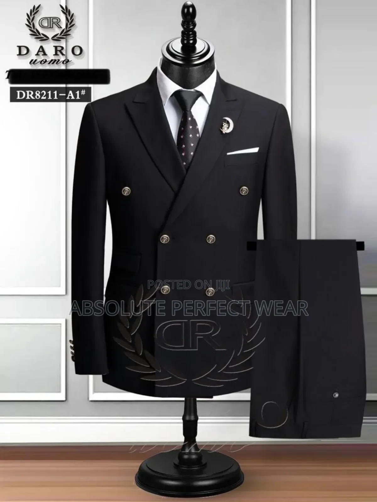 Double Breasted Suit for Men