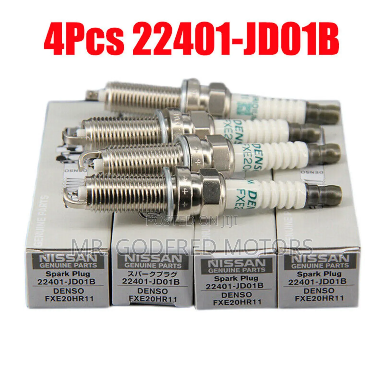 Nissan Qashqai 2014, 15, 16 Spark Plugs. Original.