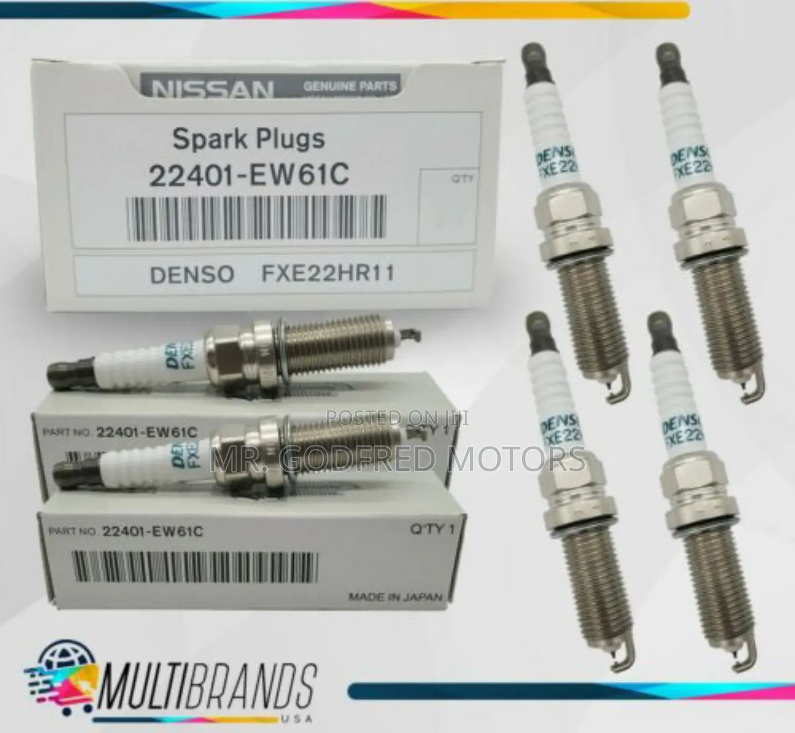 Infinite Q70 2013-16 Spark Plugs. Original.