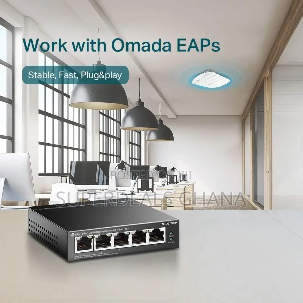 Tp-link 5-port Gigabit Desktop Poe Switch