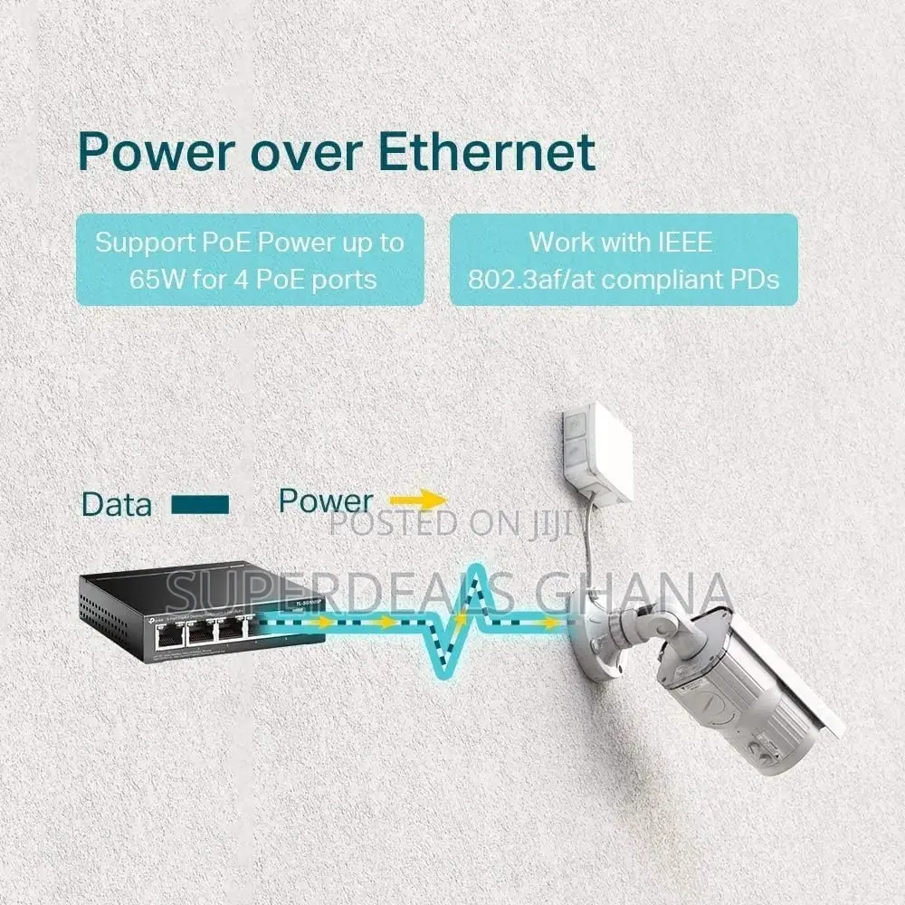 Tp-link 5-port Gigabit Desktop Poe Switch