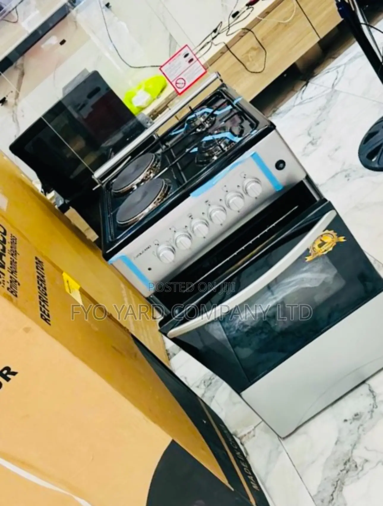 Versatility and Power Volcano 50×50 Electric and Gas Cooker