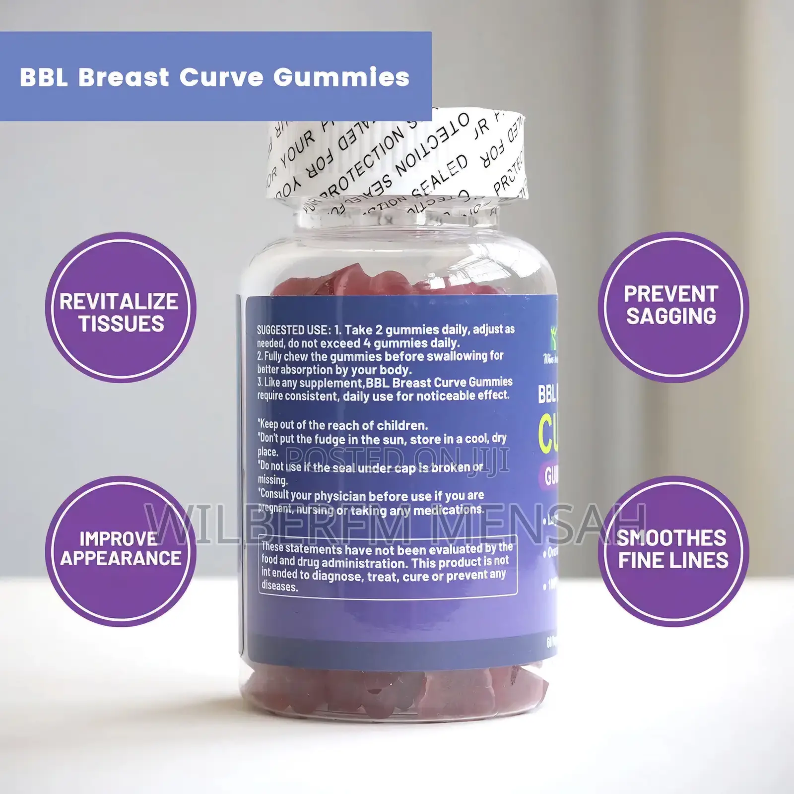 BBL Breast Curves Gummies-60
