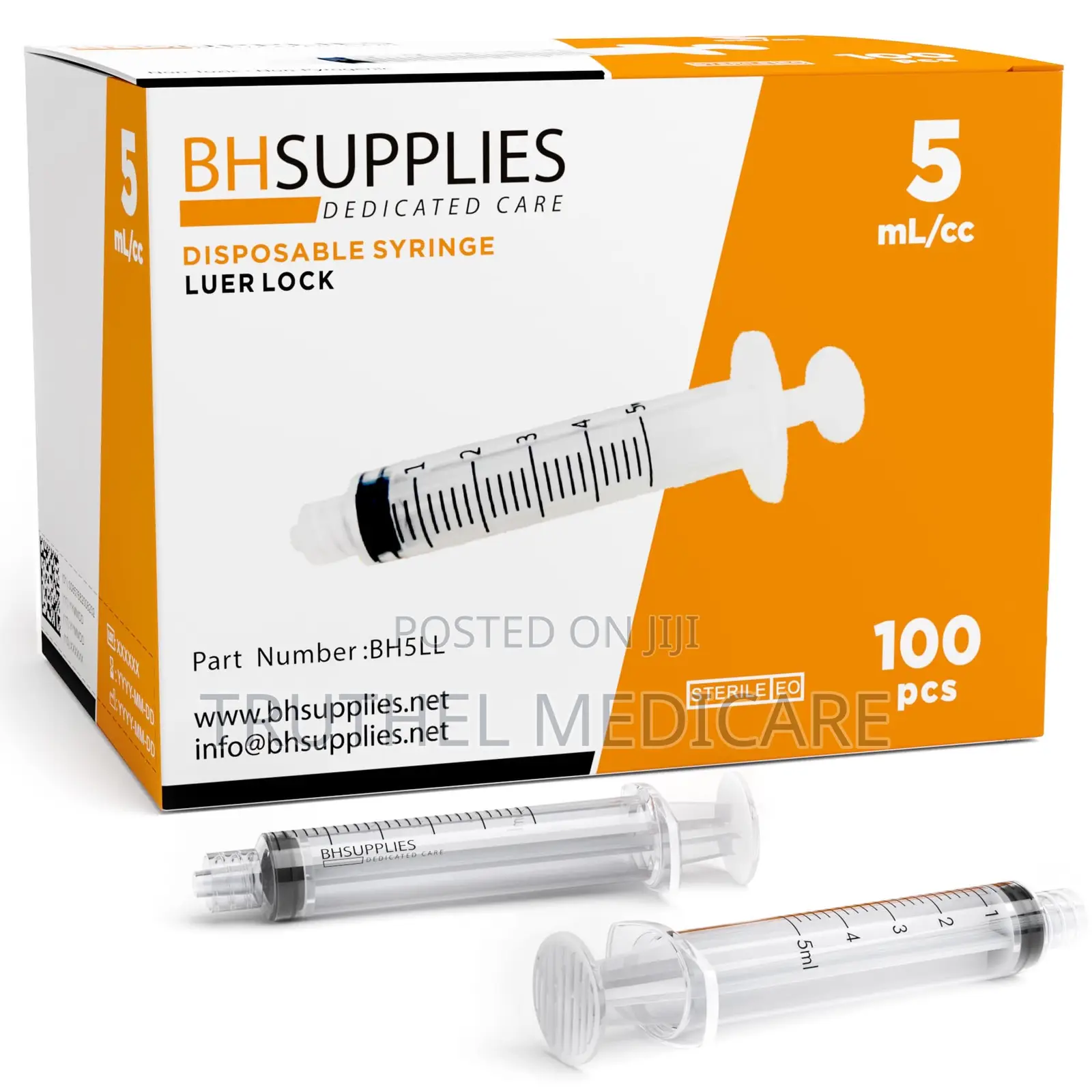 Syringe and Needles(Luer Lock - 5mls/Cc