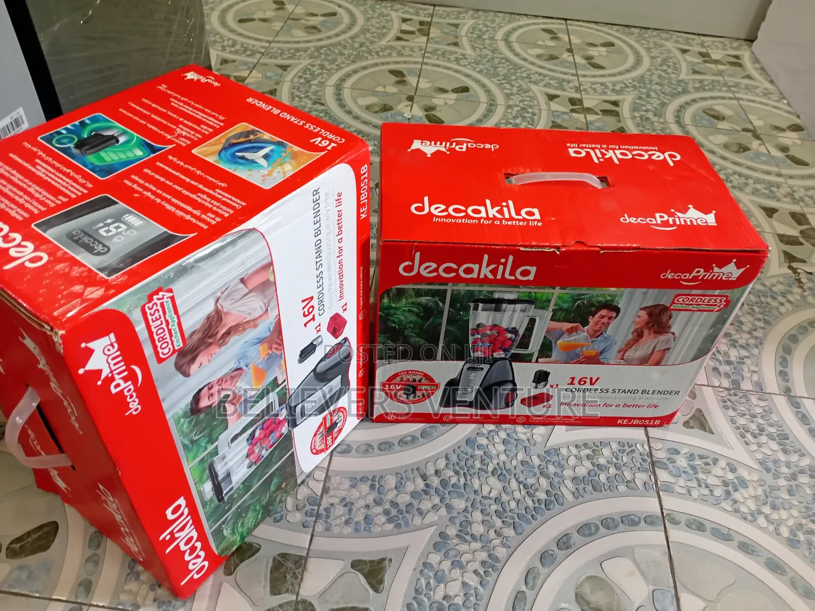 Decakila Authentic Cordless Blender Decalife Blender 16v