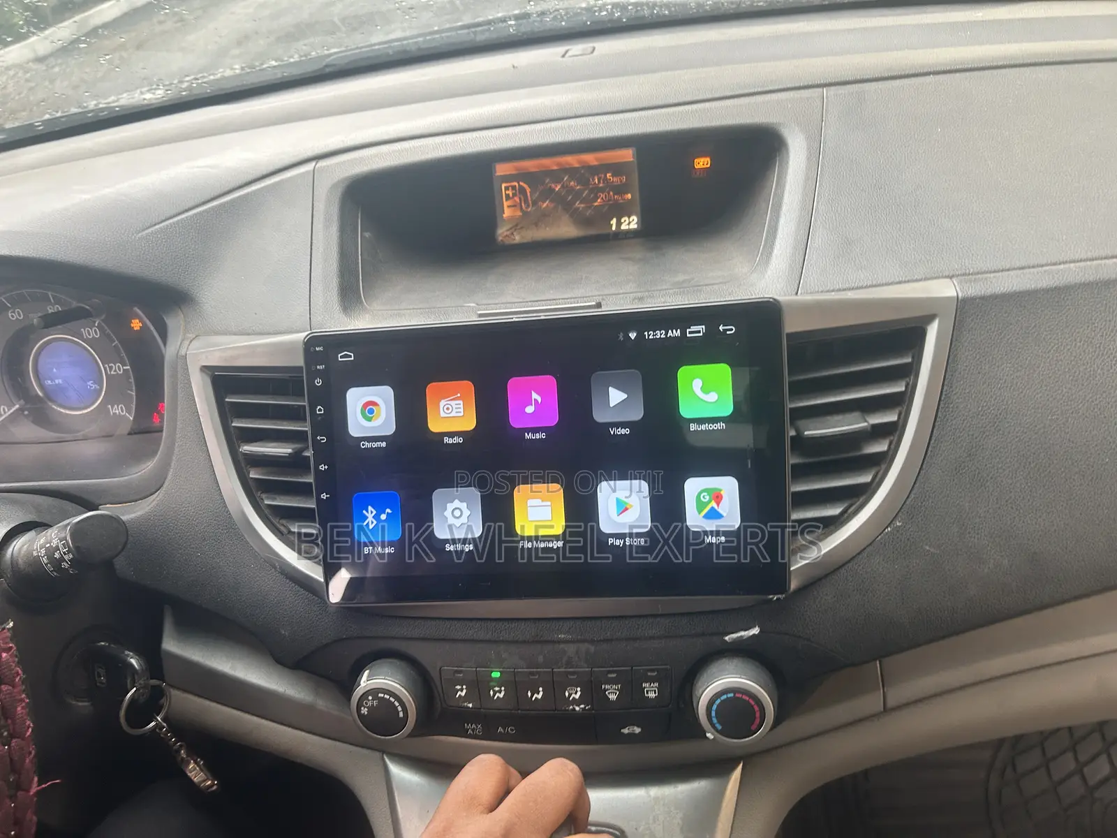 Honda Cr-v 2012-15 Android Player Screen