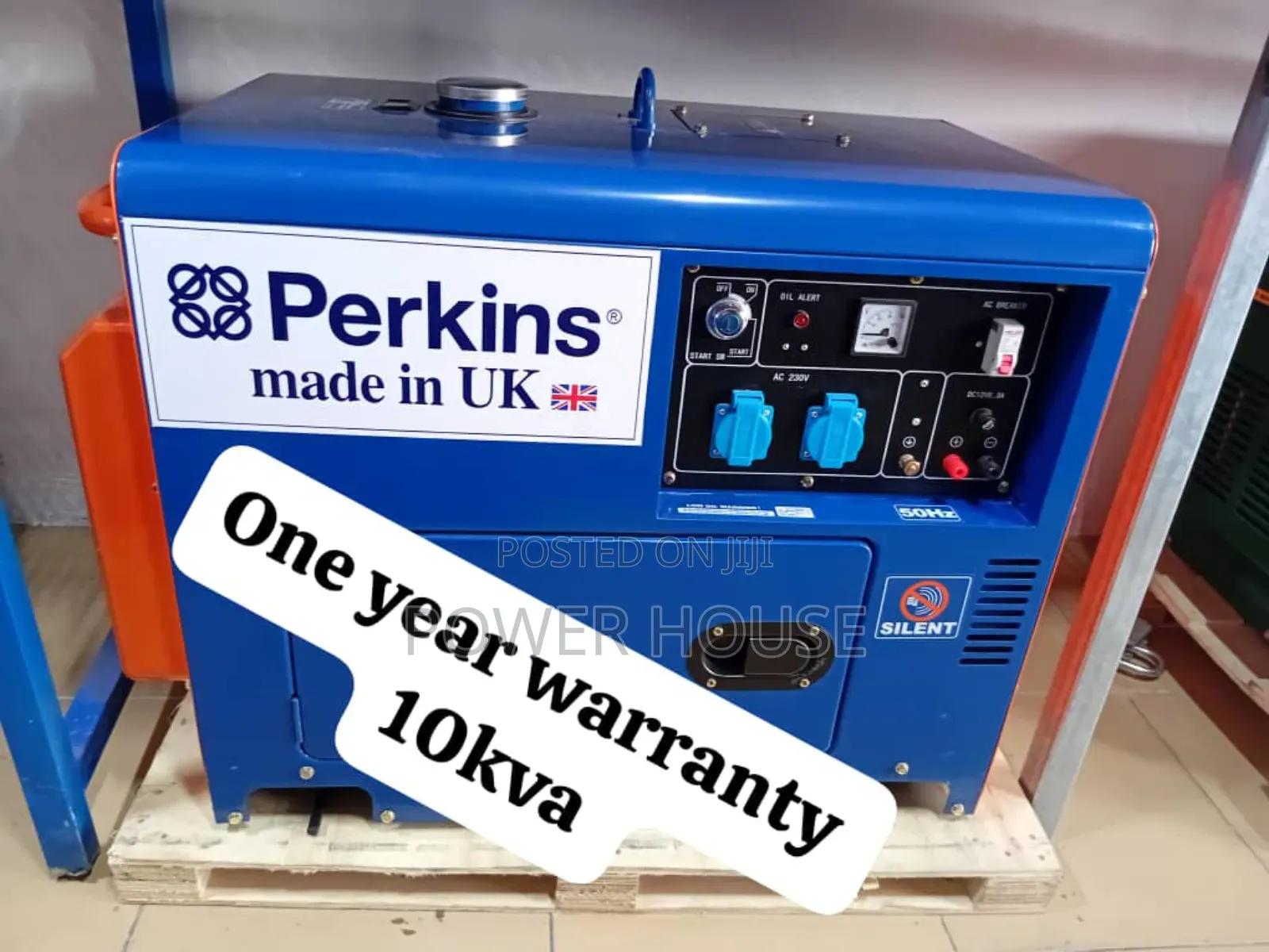 Uk Keystart 10kva Perkins Diesel Generator Keystart 10kva