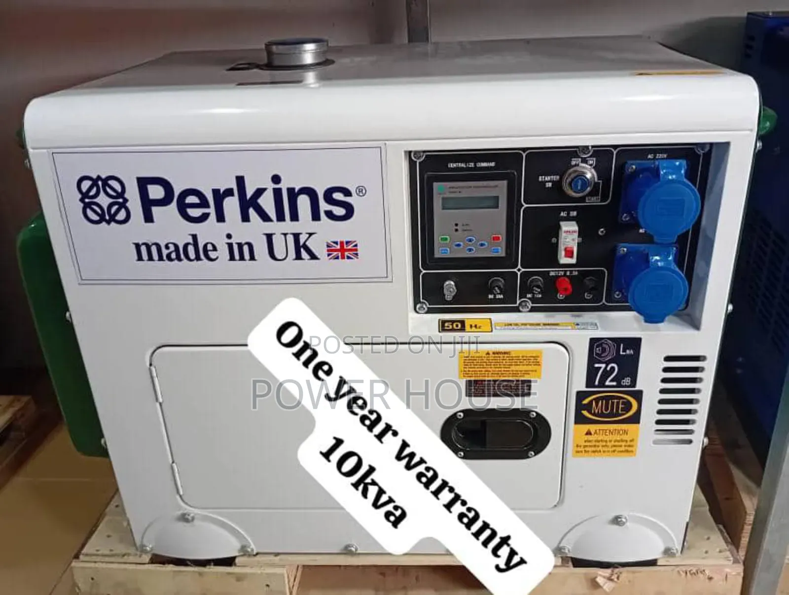 Auto Keystart 10kva Perkins Diesel Generator Keystart 10kva