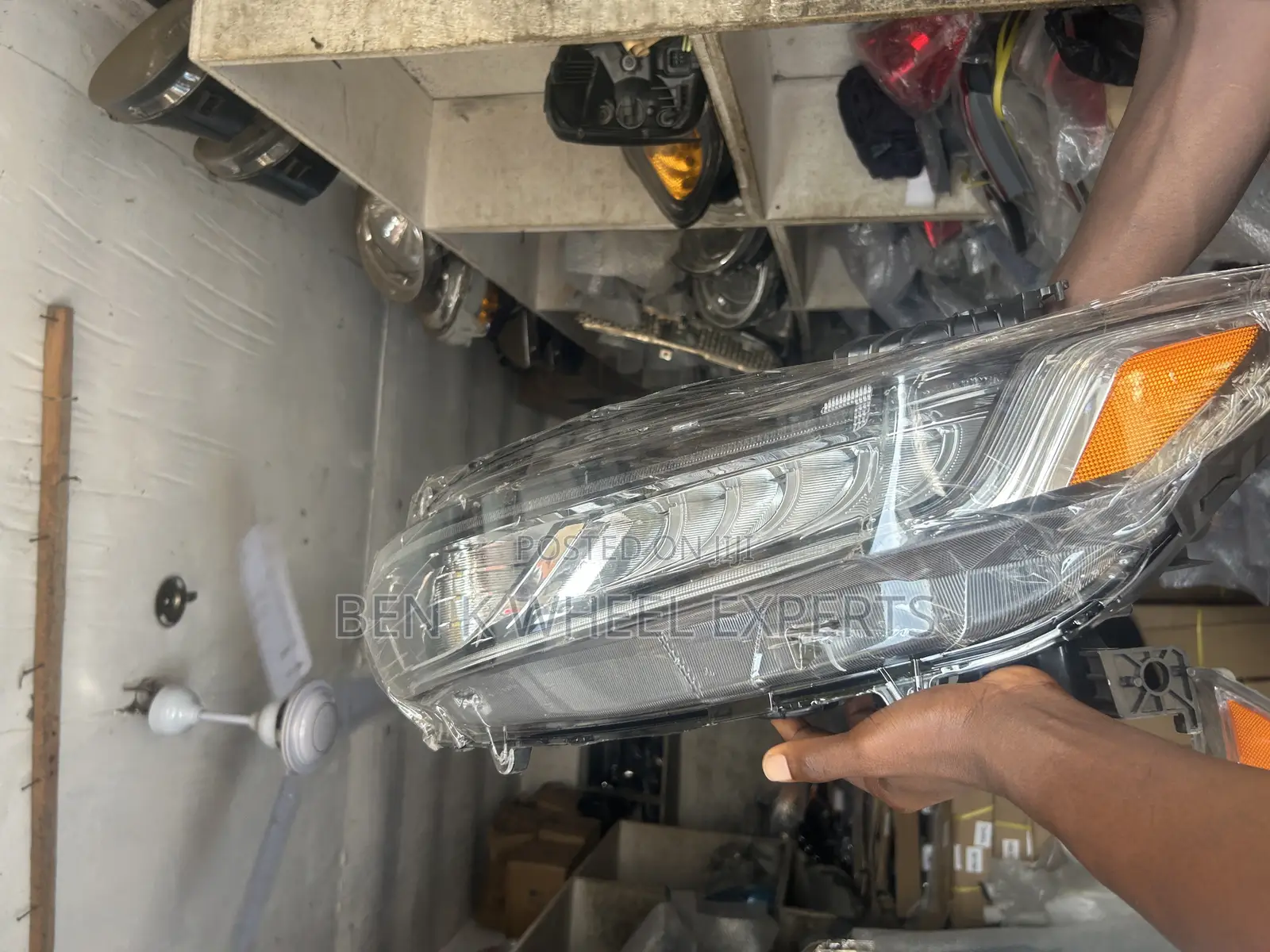 Honda Accord 2018 Headlights Half Led
