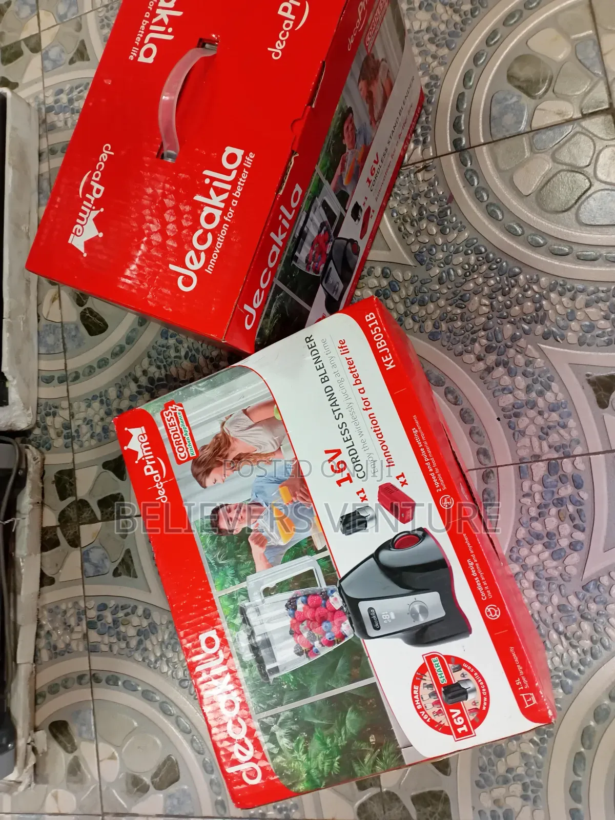 Decakila Efficient Cordless Stand Blender Decakila 16v