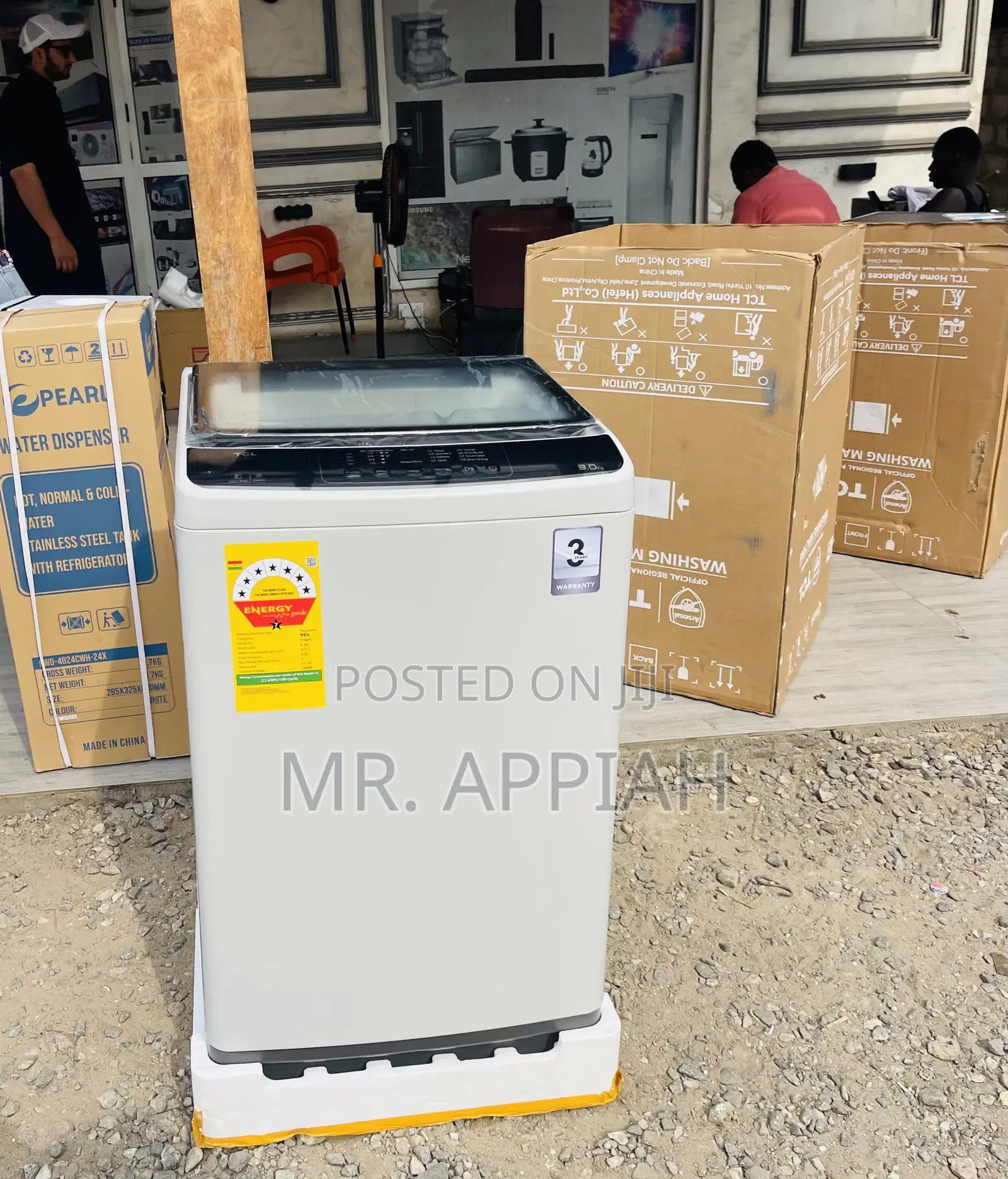 Shop Premium TCL 8kg Top Load Washing Machine(Fully Auto)