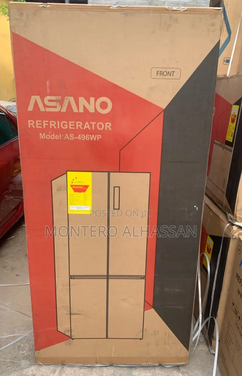Asano 496liters Side by Side Fridge