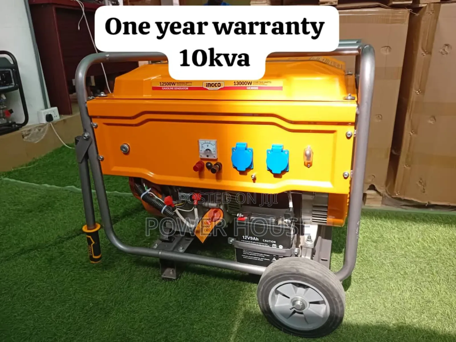 Ingco 10kva 13000watts Petrol Genset 10kva Key Start