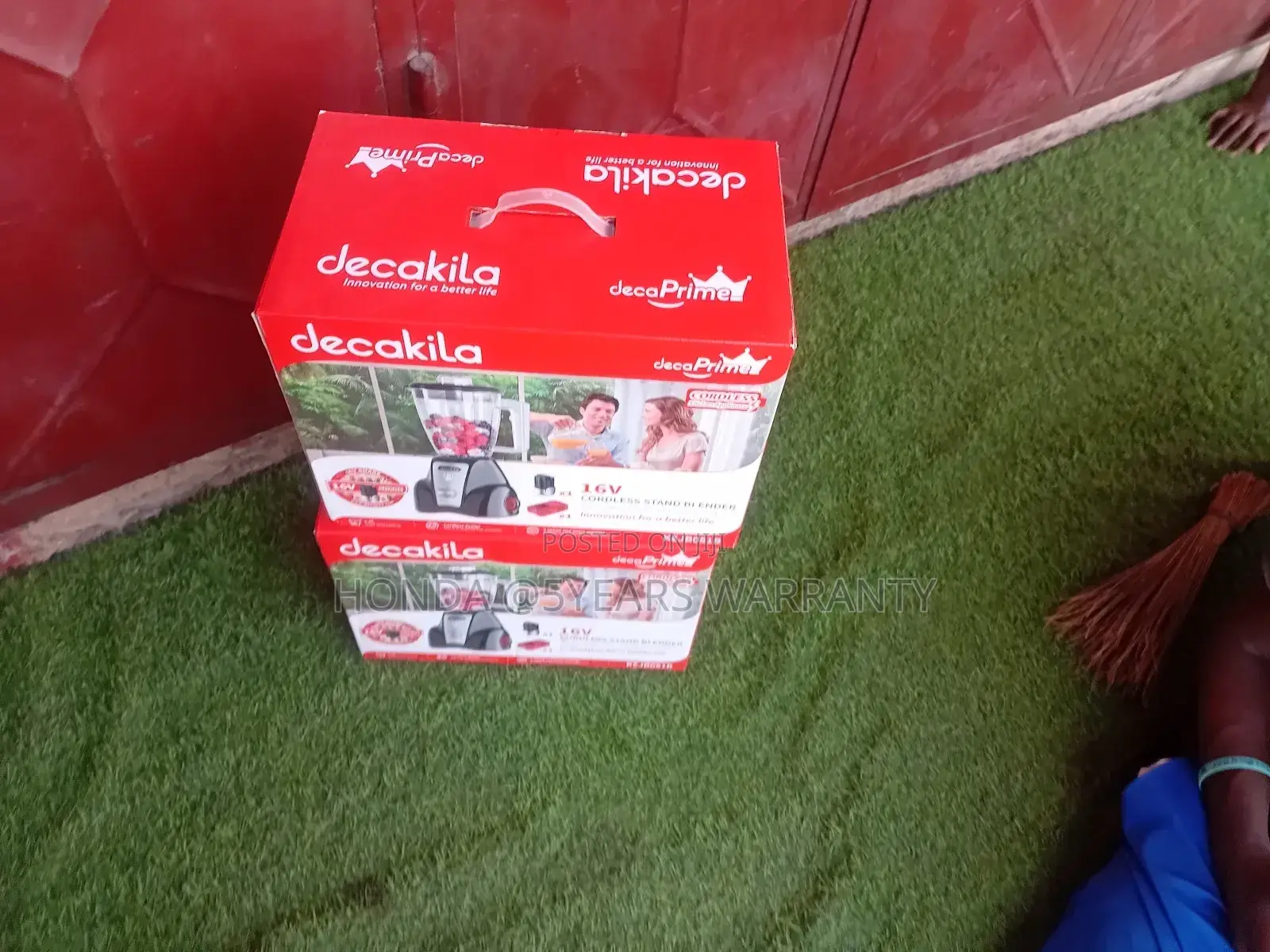 Decakila Cordless Blender Standard Cordless Stand Blender