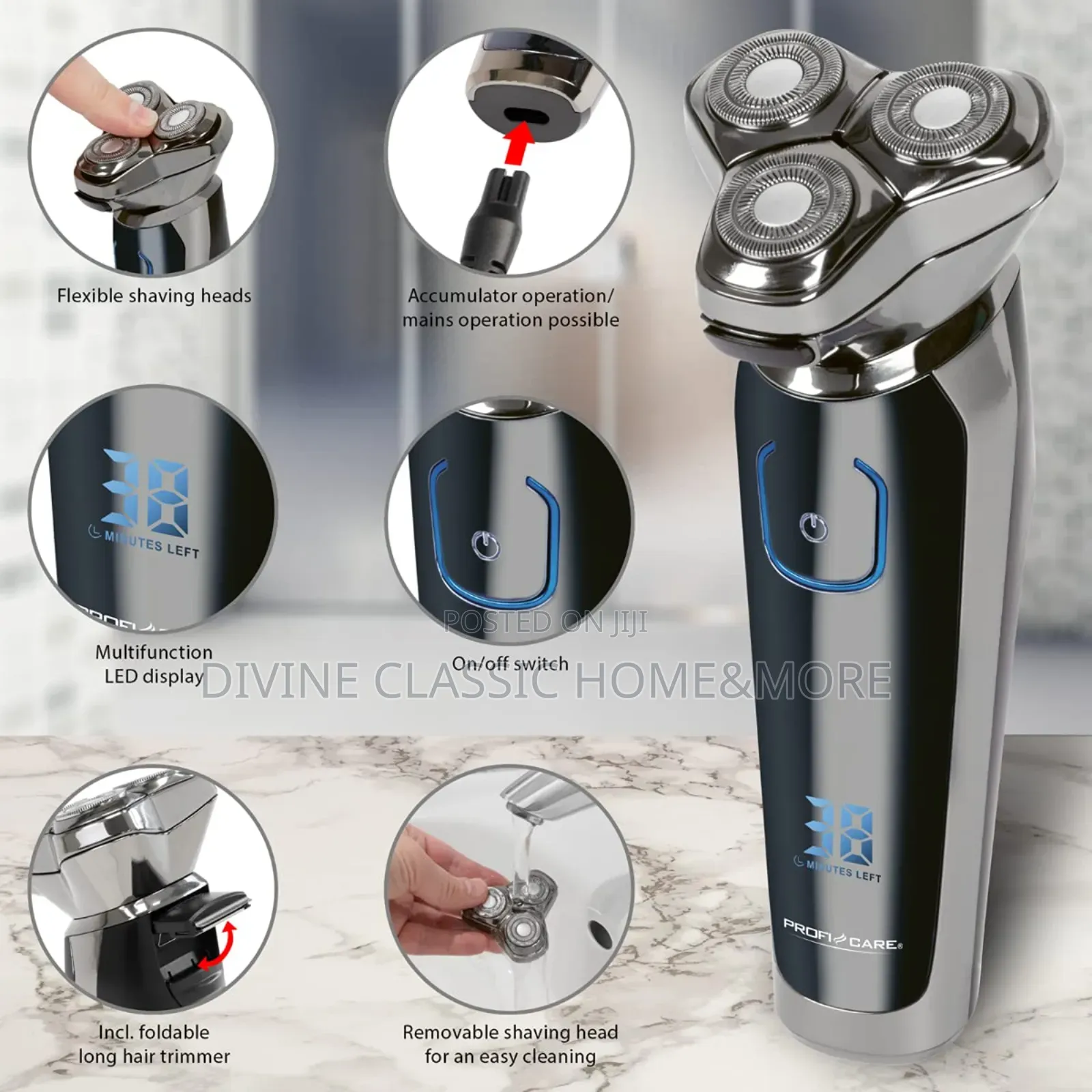 Pproficare Triple Cutting System Shaver