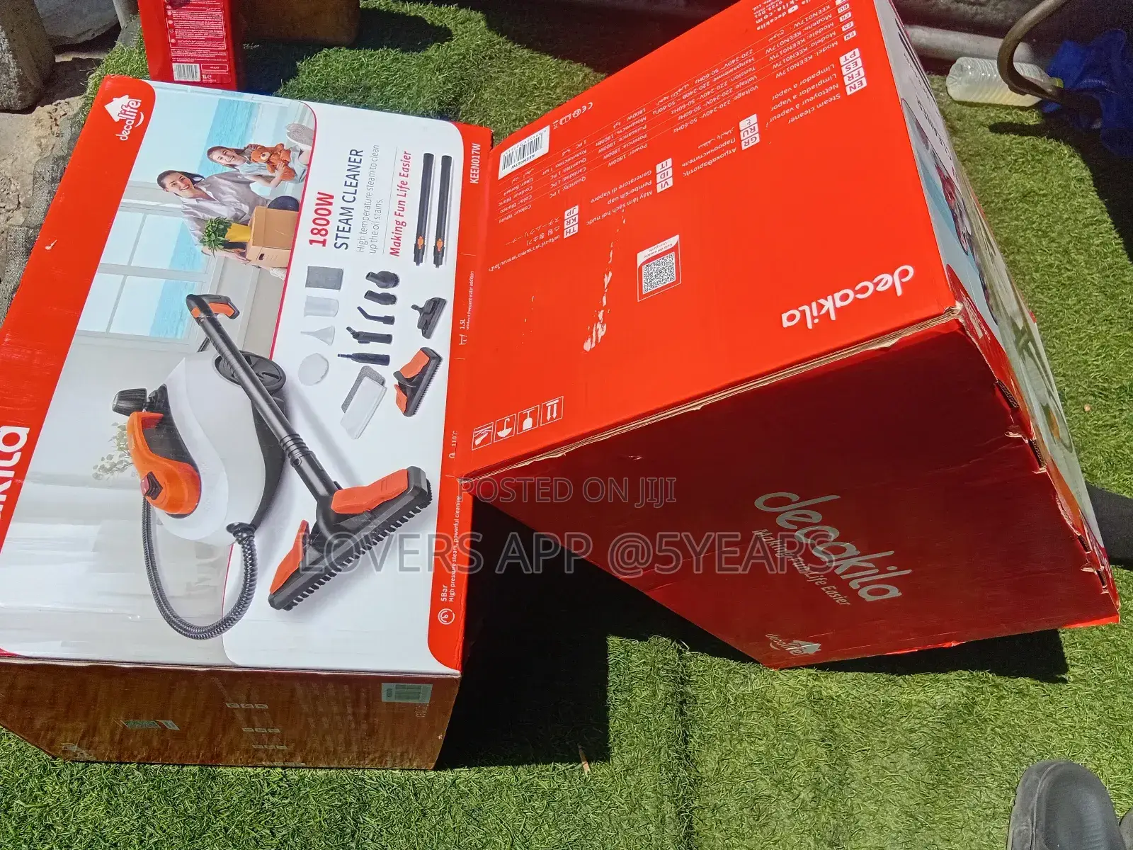 Comfortable Home 1800w Decakila Steam Cleaner Decakila