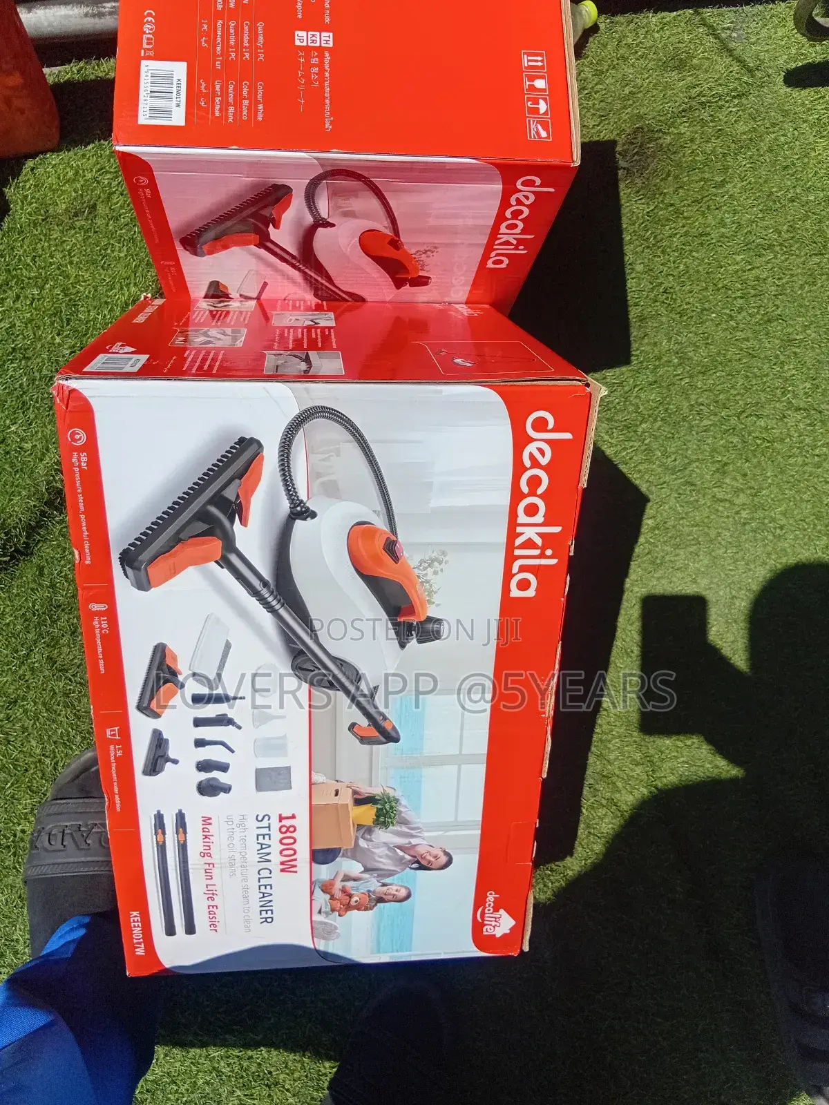 Dust You Carpet With Decakila 1800w Steam Cleaner Decakila
