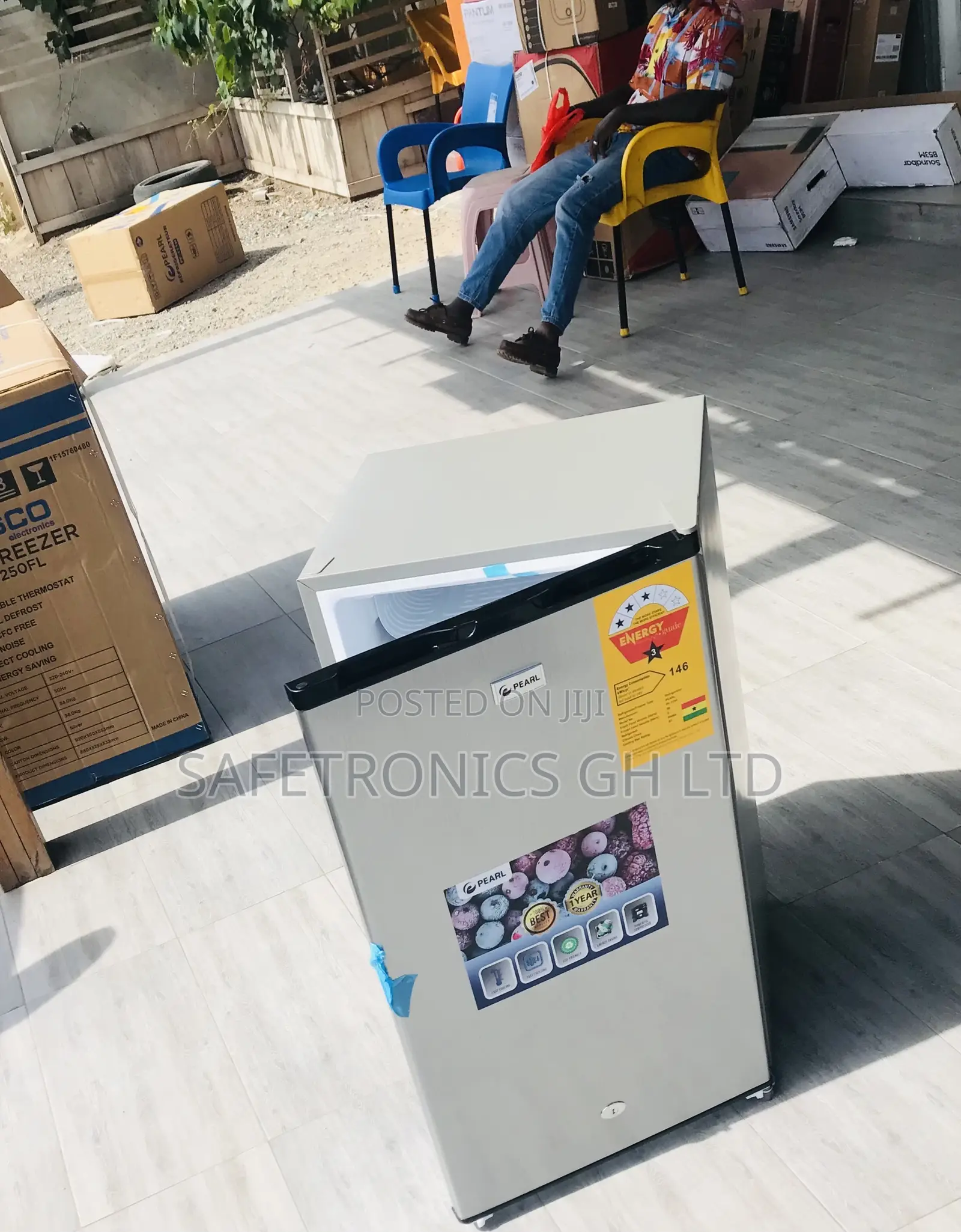 Classic Best Pearl Top Freezer Singledoor 80l Tabletop