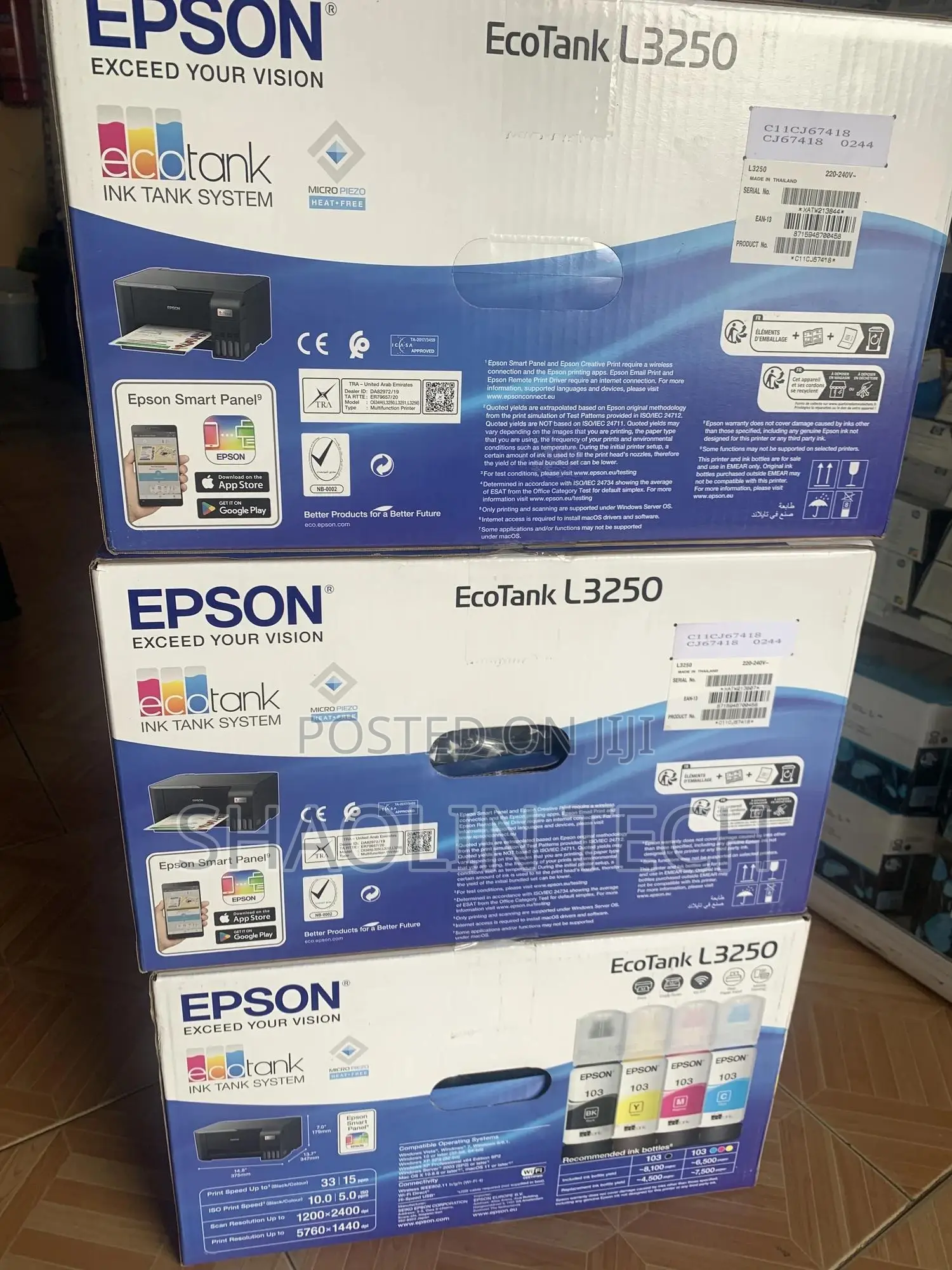 Epson Ecotank L3250 Printer