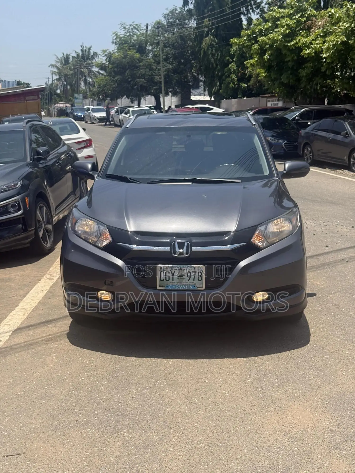 Honda HR-V EX-L w/Navigation FWD 2017 Gray