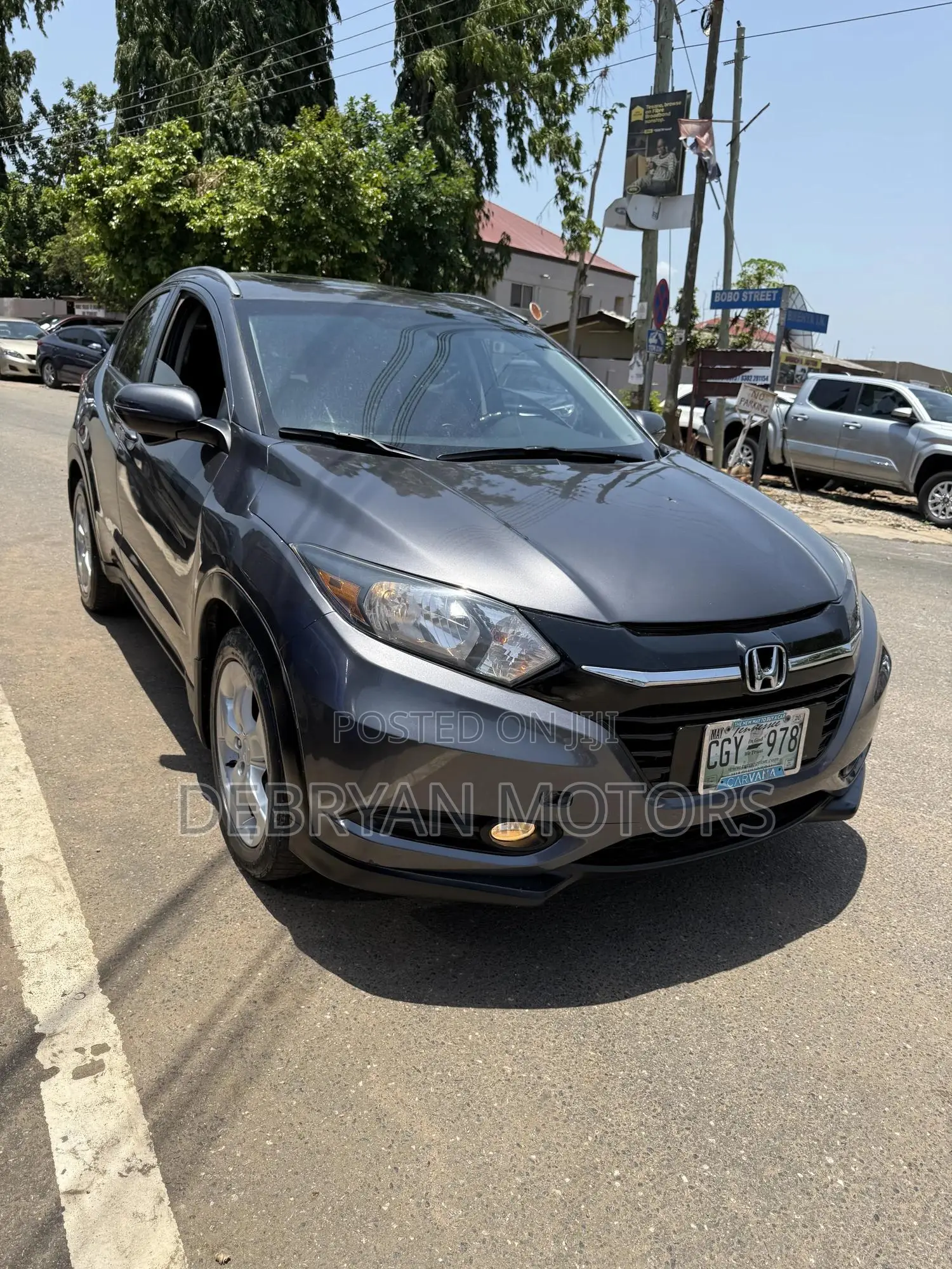 Honda HR-V EX-L w/Navigation FWD 2017 Gray