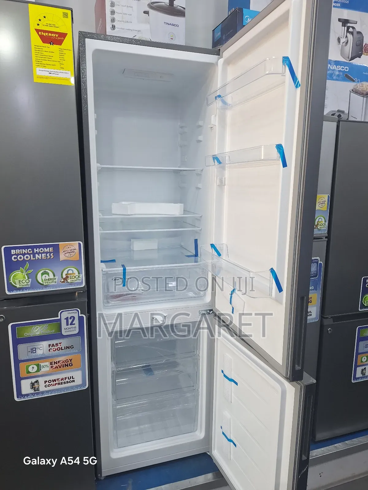 Papa Nono Pearl 260 Litters Double Door Fridge