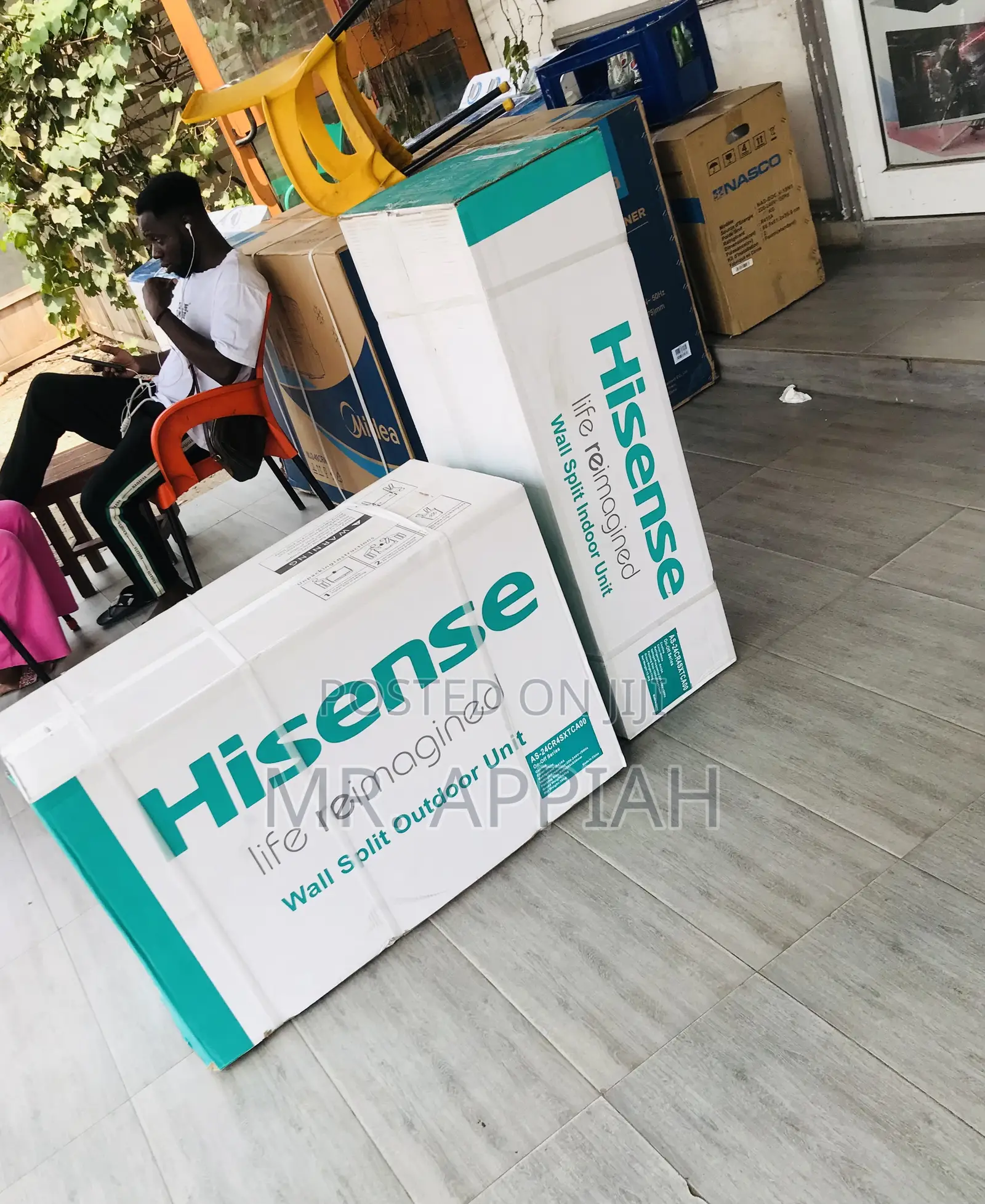 Extremely Cooling Hisence 2.0hp Non Inverter Ac,R410.