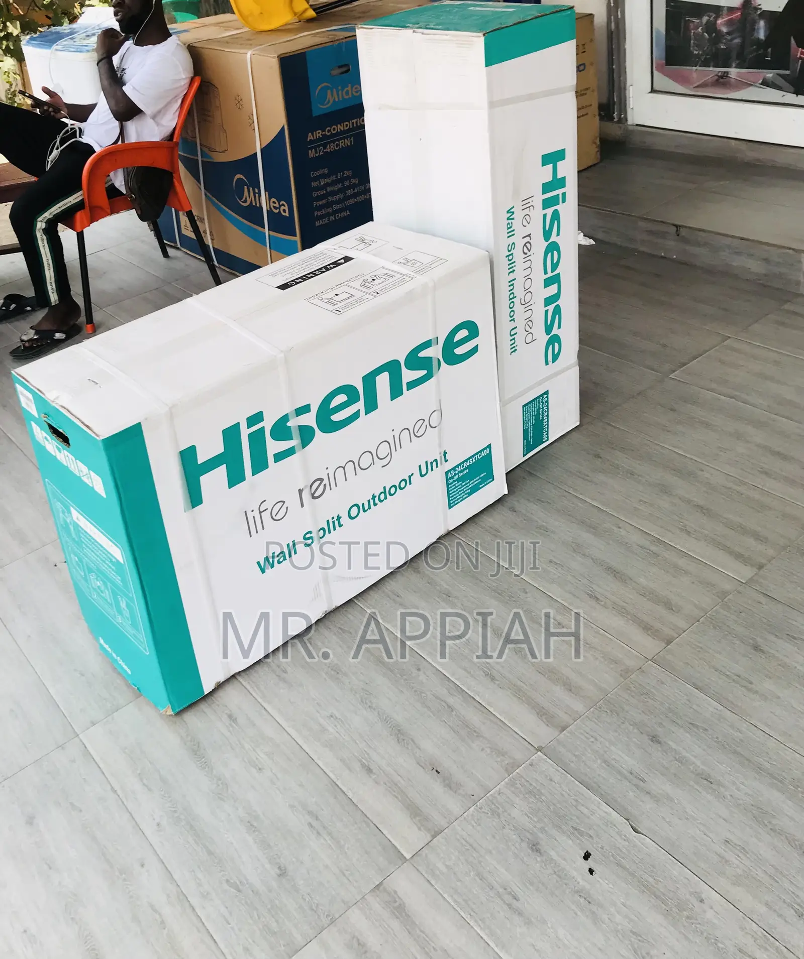 Extremely Chilling Hisence 2.5hp Non Inverter Ac