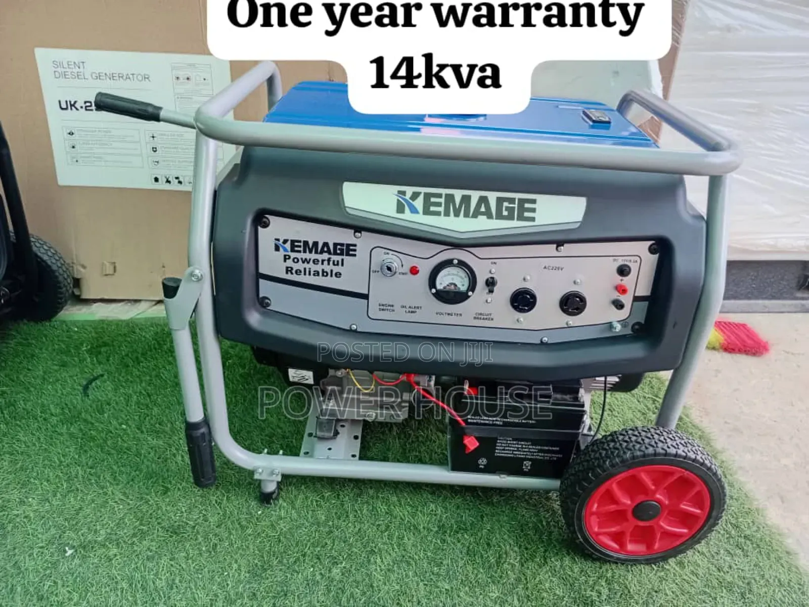 Made in Japan Kemage 14kva 16000watts Petrol Genset Japan