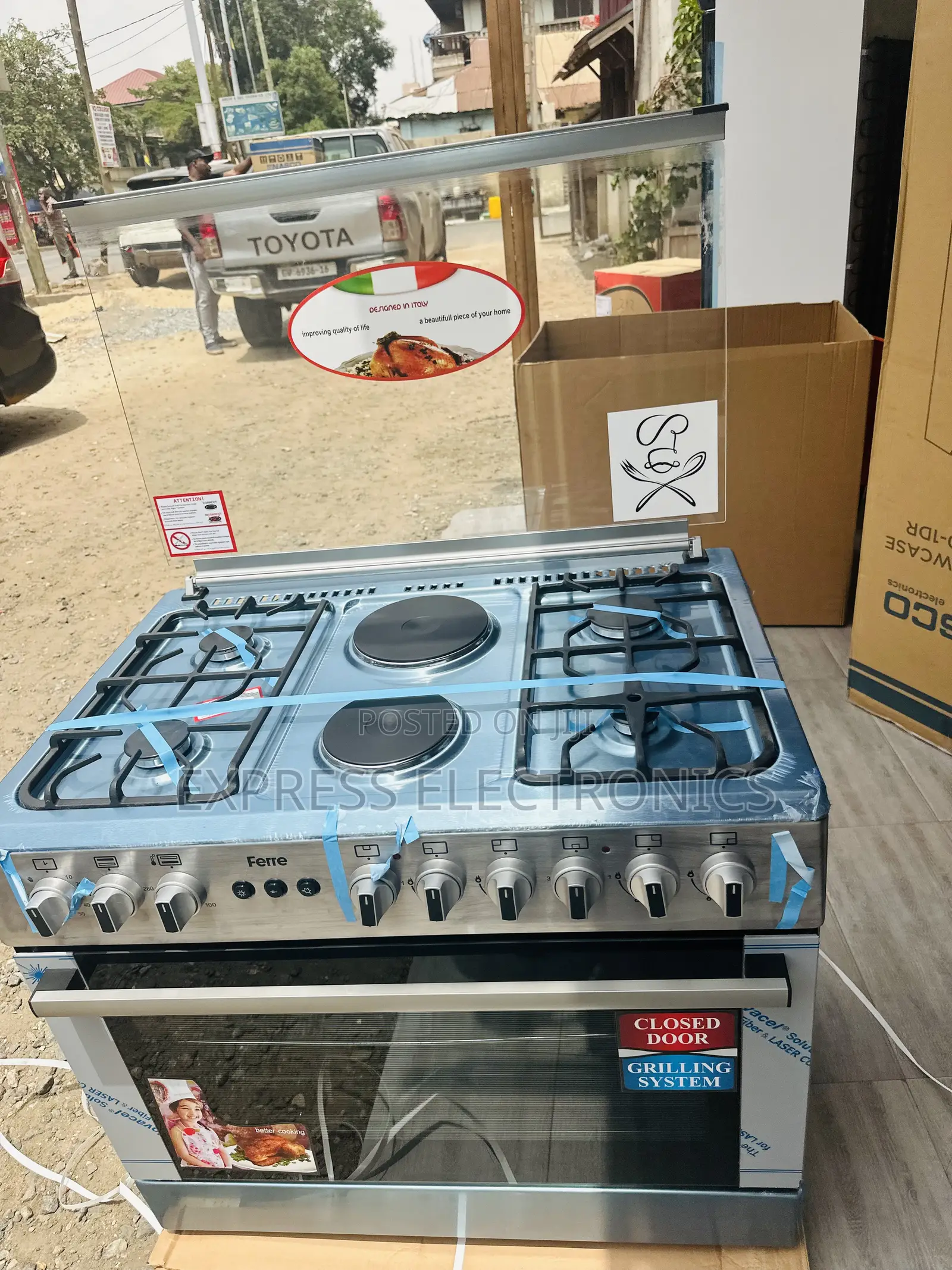 60/90 4-2 Stove Oven Rotisserie Ferre