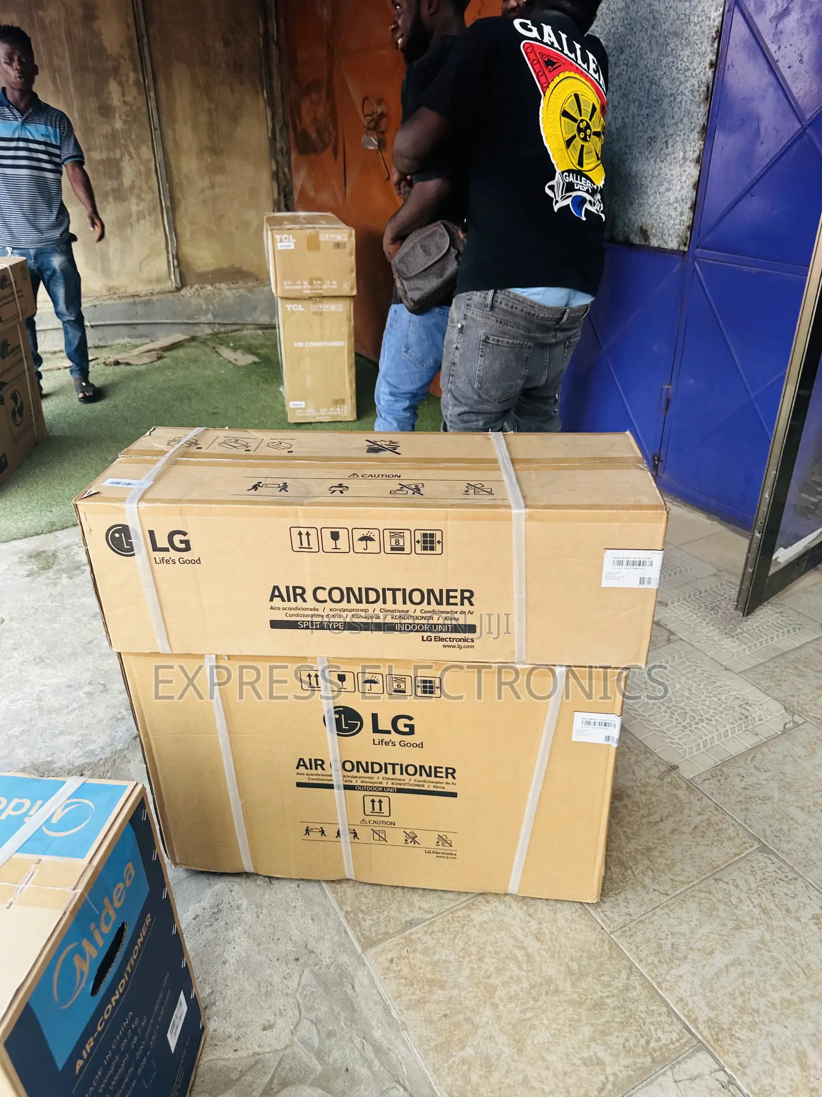 Low Noise Airflow System Lg 1.5hp Split R410