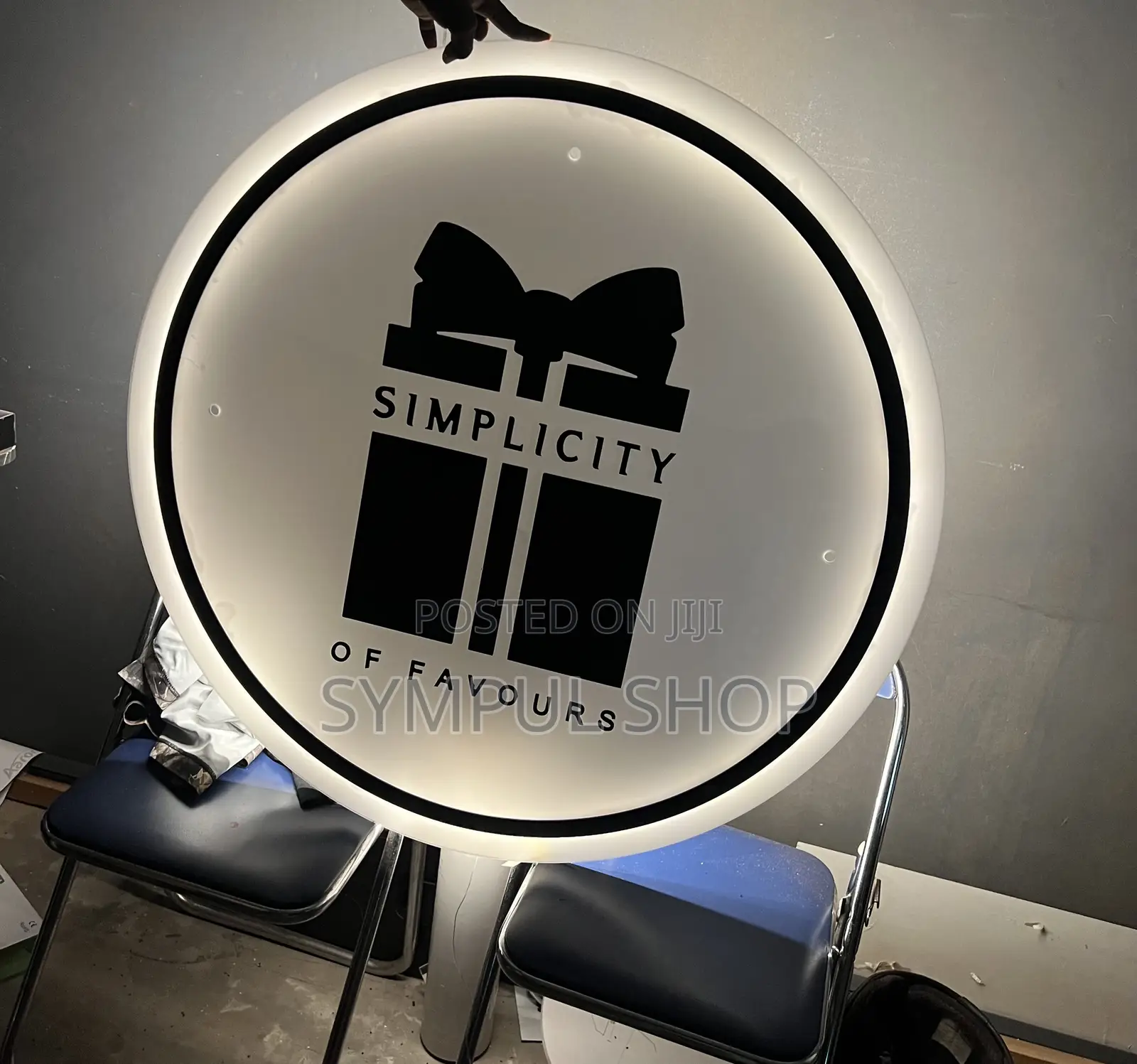 Indoor Backlit Sign