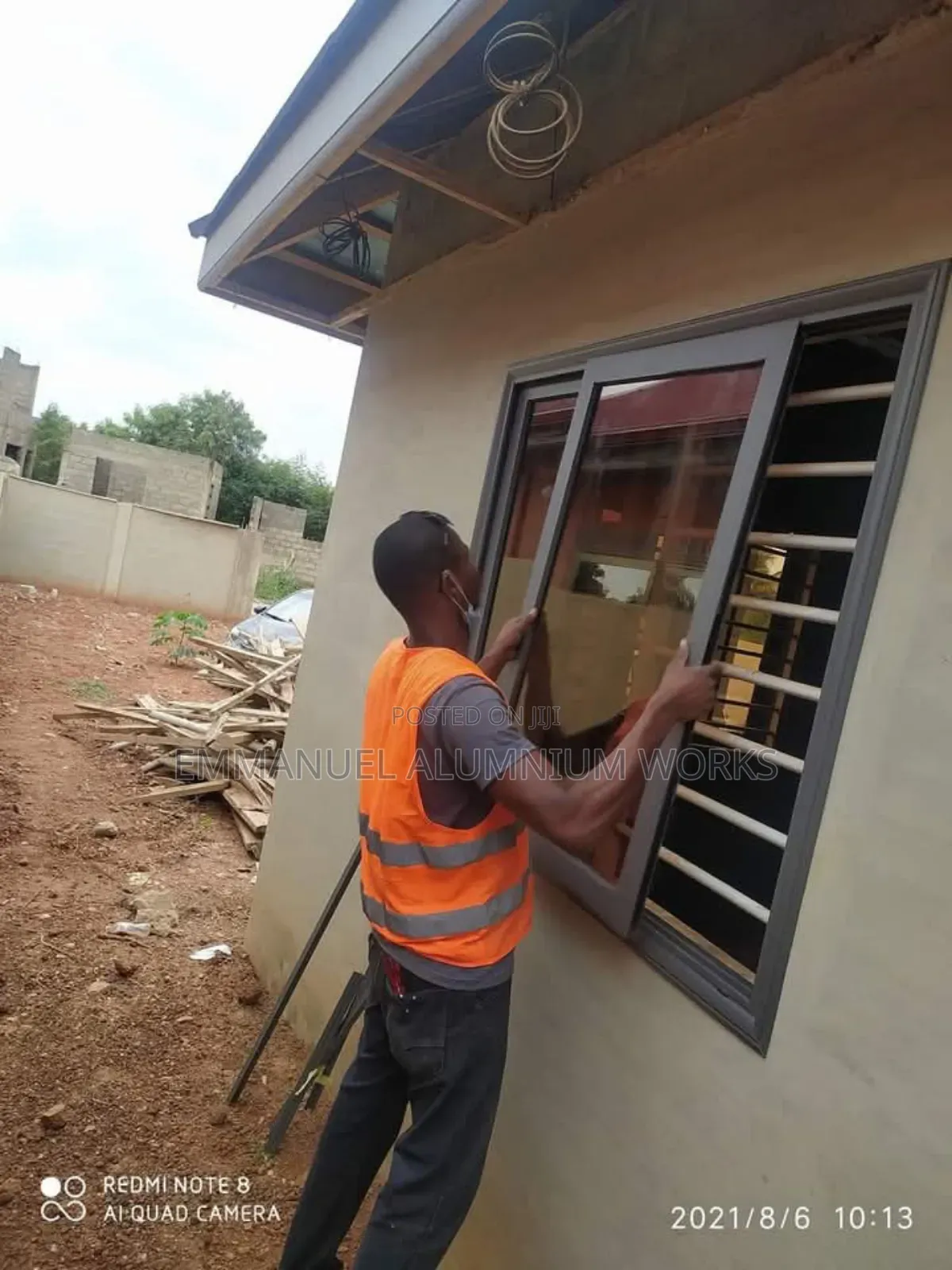 B26 Two Base Aluminium Sliding Window