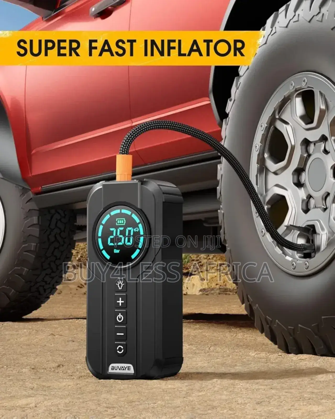 4 in 1 Jump Starter and Air Compressor