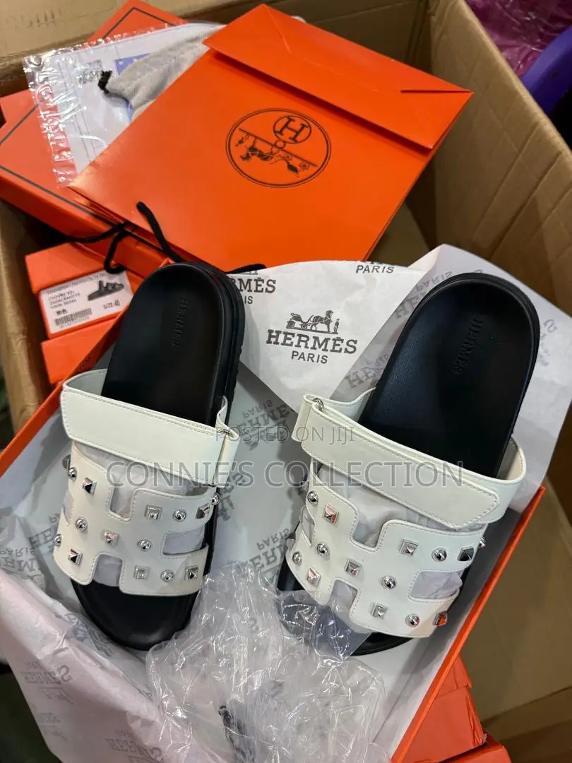 Ladies Hermes Slippers