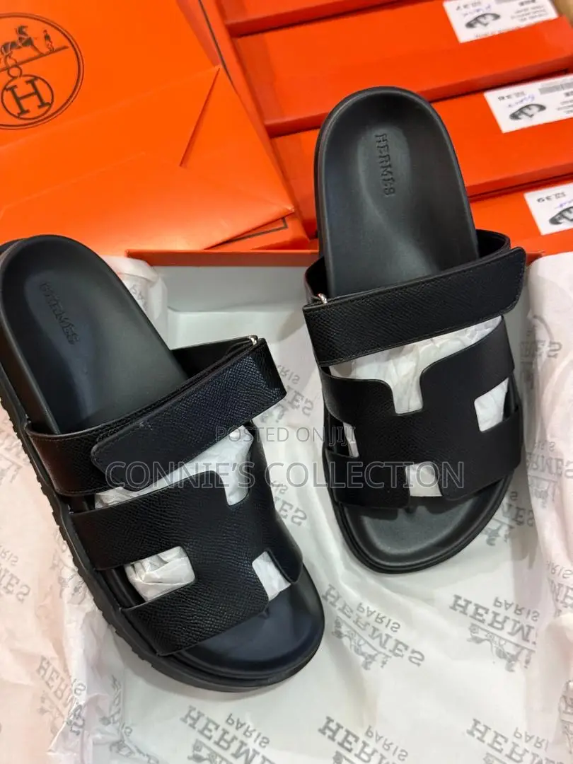 Ladies Hermes Slippers