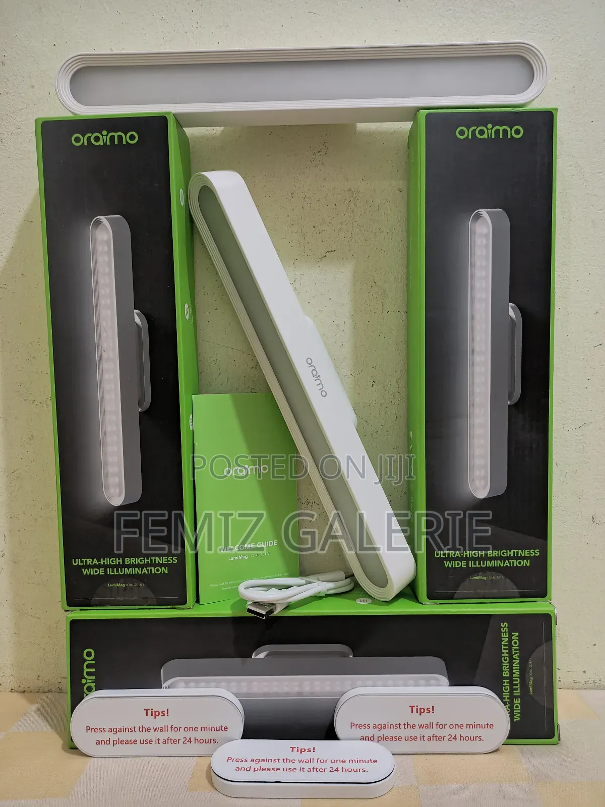 Oraimo Glowmagnetic Lumimag 5w 300 Lumens Magnetic Light 2pcs